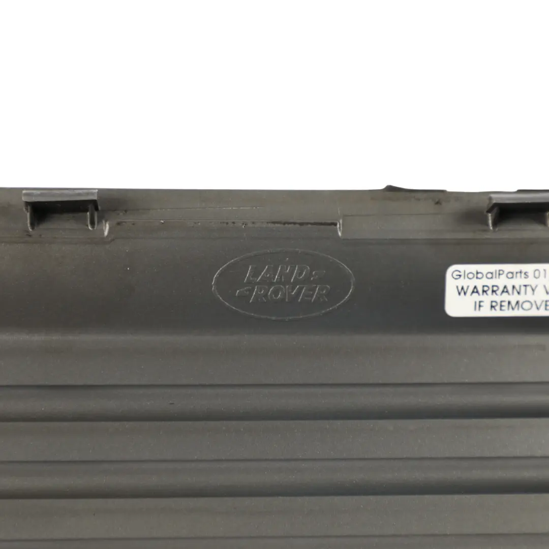 Bumper Panel Scuff Plate Moulding to Range Rover L322 Rear with Part number 9H42-17E962-AAW Range Rover L322 Rear Bumper Panel Scuff Plate Moulding - SKU 9H42-17E962-AAW - Part number 9H42-17E962-AAW