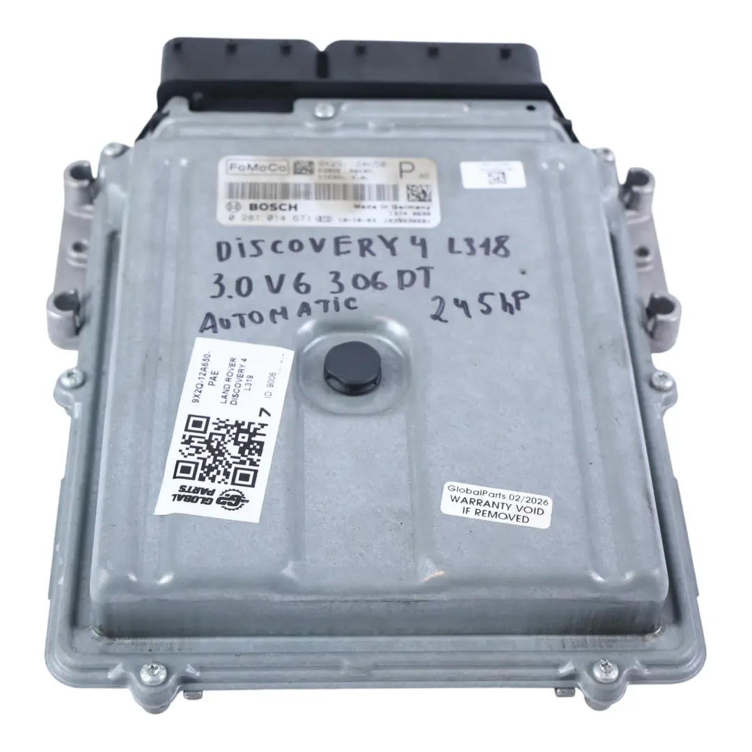 Land Rover Discovery L319 3.0 306DT Moduł Silnika Automat - SKU 9X2Q-12A650-PAE - Numer Części 9X2Q-12A650-PAE