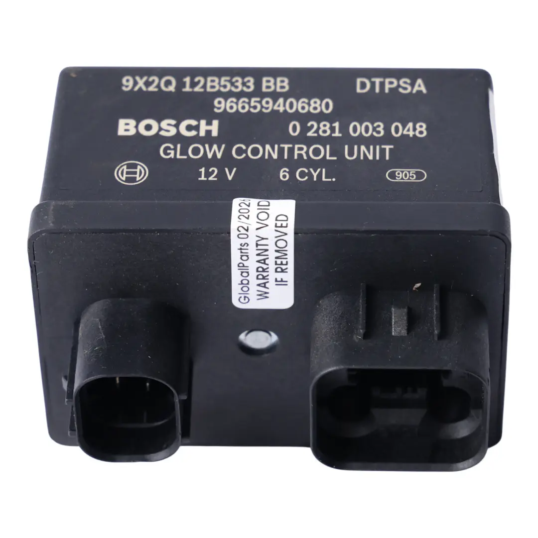 Módulo Control Bujías Incandescencia Relé para Land Rover 4 L319 con número de pieza 9X2Q-12B533-BB Land Rover 4 L319 Módulo Control Bujías Incandescencia Relé - SKU 9X2Q-12B533-BB - Número de pieza 9X2Q-12B533-BB