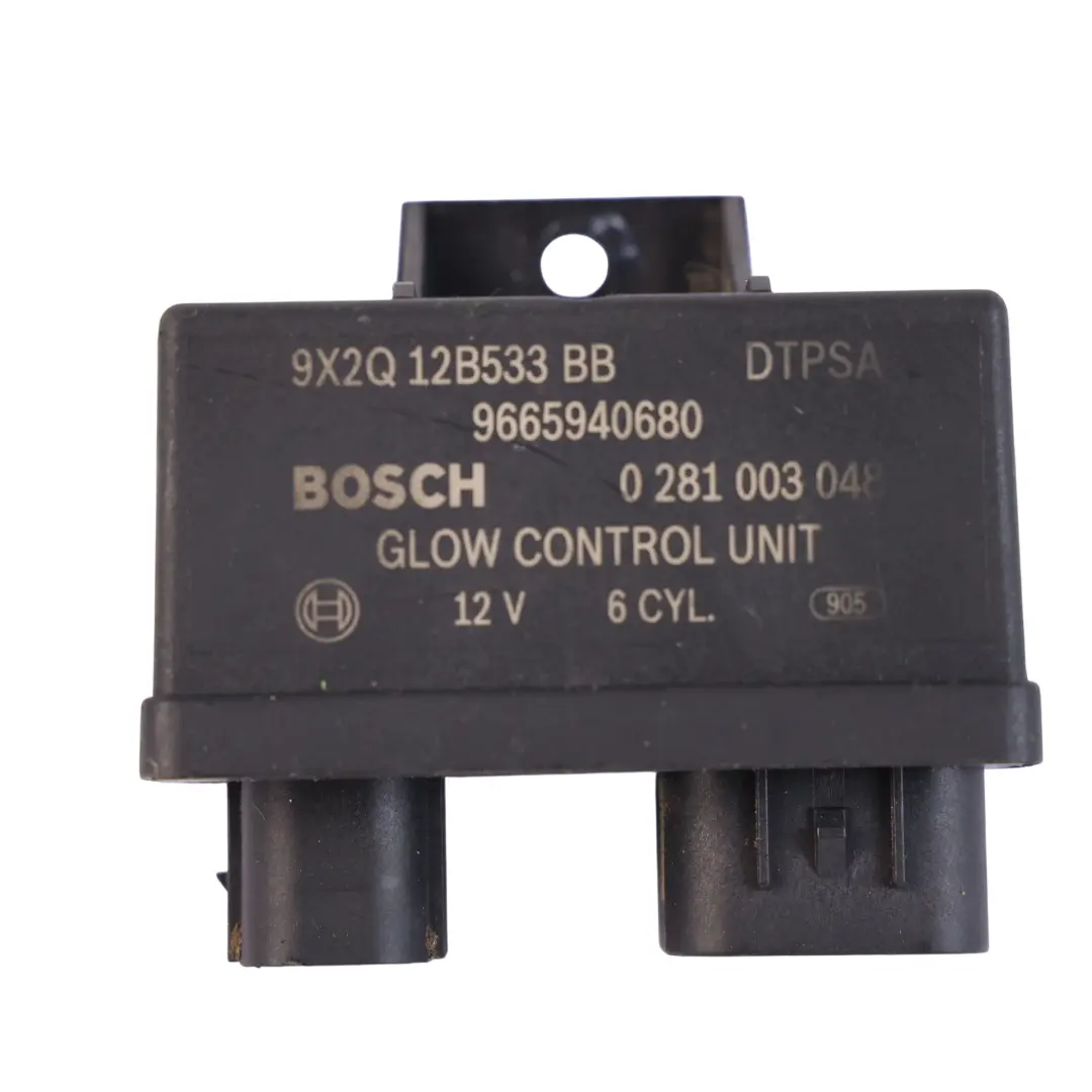 Land Rover 4 L319 Módulo Control Bujías Incandescencia Relé - SKU 9X2Q-12B533-BB - Número de pieza 9X2Q-12B533-BB