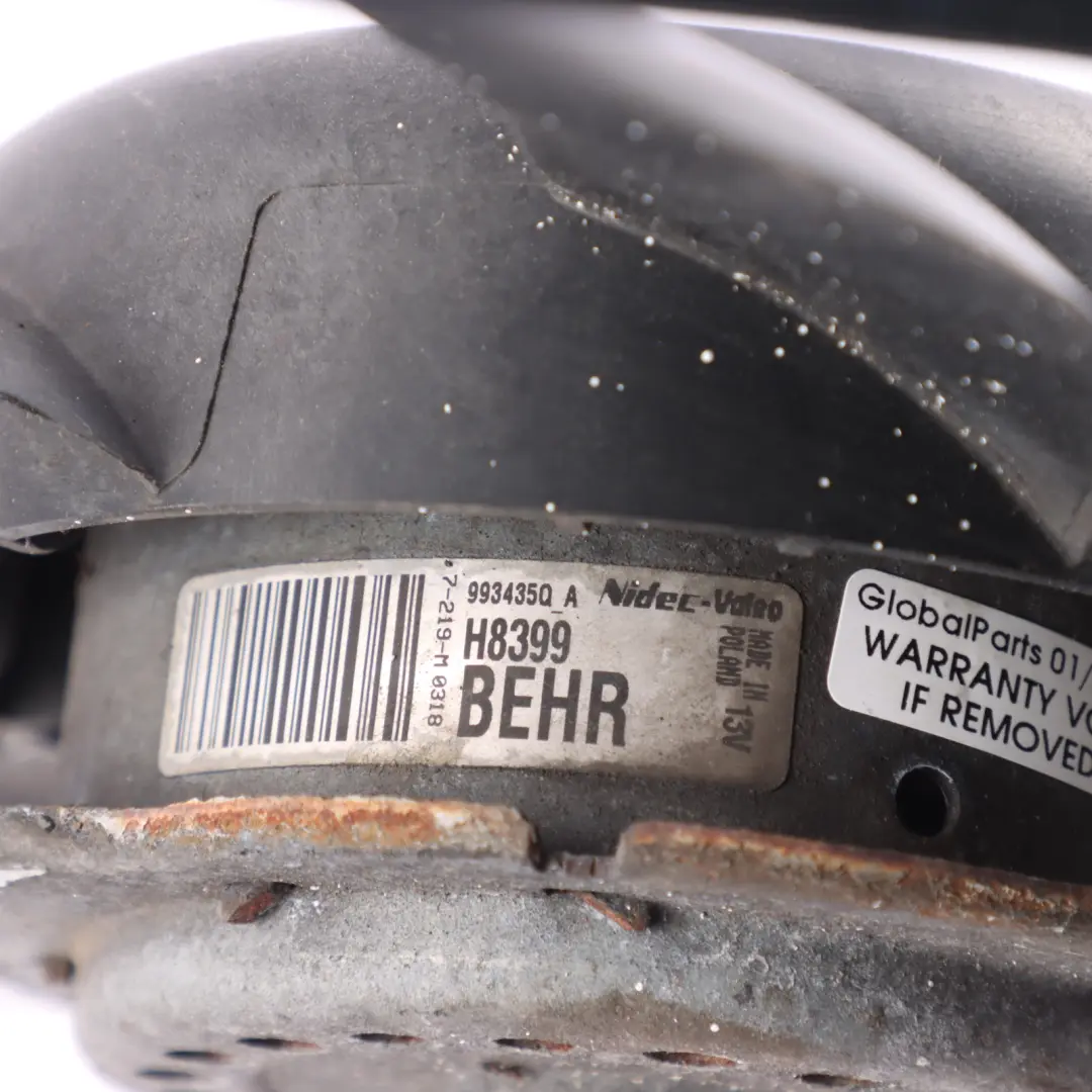 Smart Fortwo A451 Ventilador Radiador De Refrigeración Del Motor - SKU A0002009323-1 - Número de pieza A0002009323