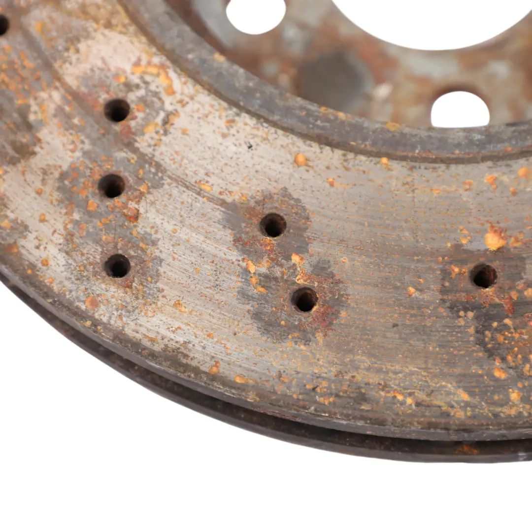 Mercedes W207 W212 Brake Disc Set Front Wheel Left Right N/O/S Perforated - SKU A0004213012 - Part number A0004213012