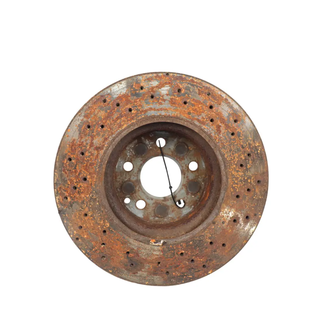 Mercedes W207 W212 Brake Disc Set Front Wheel Left Right N/O/S Perforated - SKU A0004213012 - Part number A0004213012