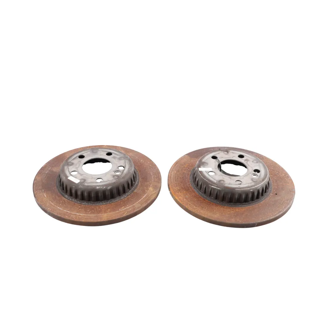 Brake Disc Plate Left Right N/O/S Set x2 to Mercedes W205 Rear with Part number A0004230512 Mercedes W205 Rear Brake Disc Plate Left Right N/O/S Set x2 - SKU A0004230512 - Part number A0004230512
