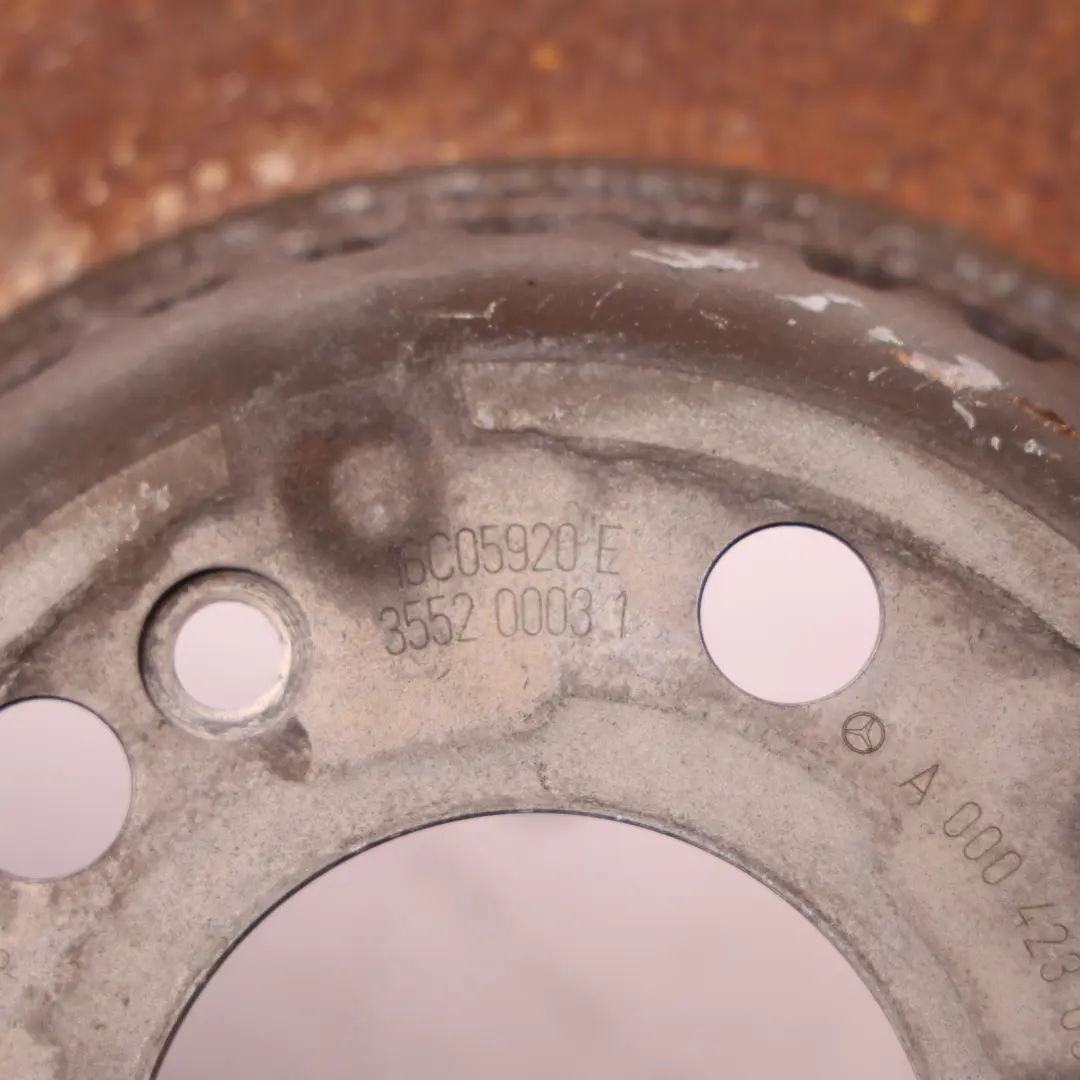 Mercedes W205 Rear Brake Disc Plate Left Right N/O/S Set x2 - SKU A0004230512 - Part number A0004230512