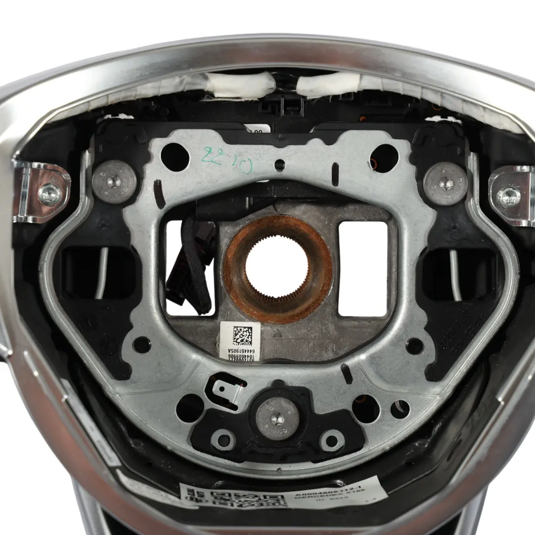 Mercedes X156 C117 Volante Nuovo Nero Pelle Fondo Piatto - SKU A0004606312-1 - Numero di parte A0004606312