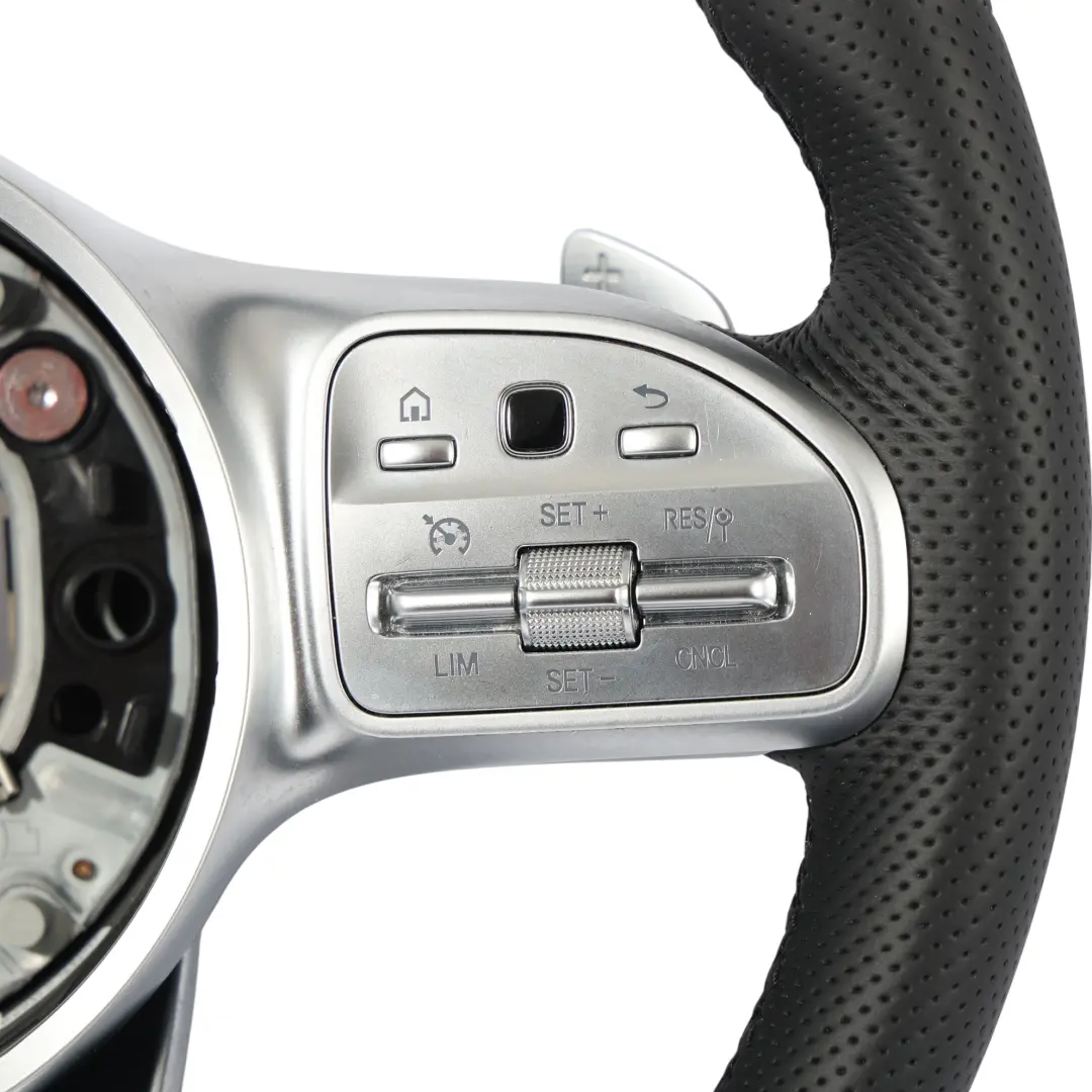 Steering Wheel NEW Black Leather Paddle Shift to Mercedes W177 W205 with Part number A0004609313 Mercedes W177 W205 Steering Wheel NEW Black Leather Paddle Shift - SKU A0004609313-1 - Part number A0004609313
