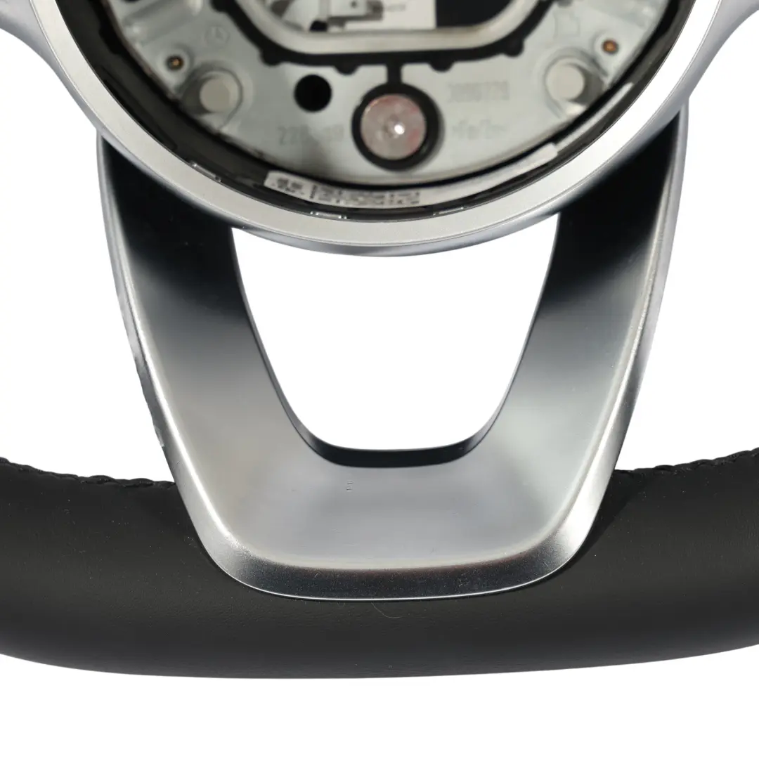 Mercedes W177 W205 Volante NUOVO In Pelle Nera Cambio al Volante - SKU A0004609313-1 - Numero di parte A0004609313