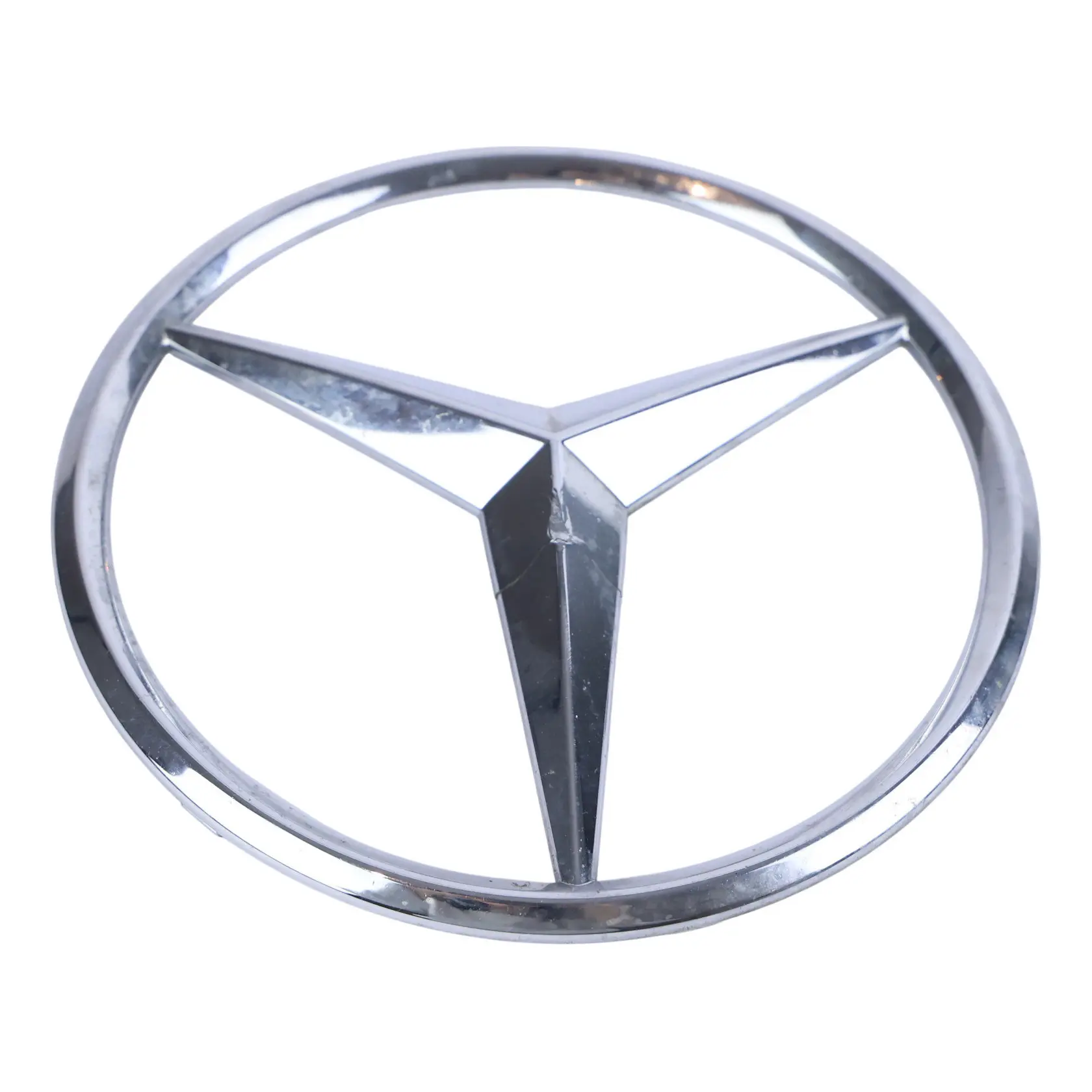 Mercedes W176 W212 W246 Front Emblem Logo Star Grille Badge Chrome A0008171016
