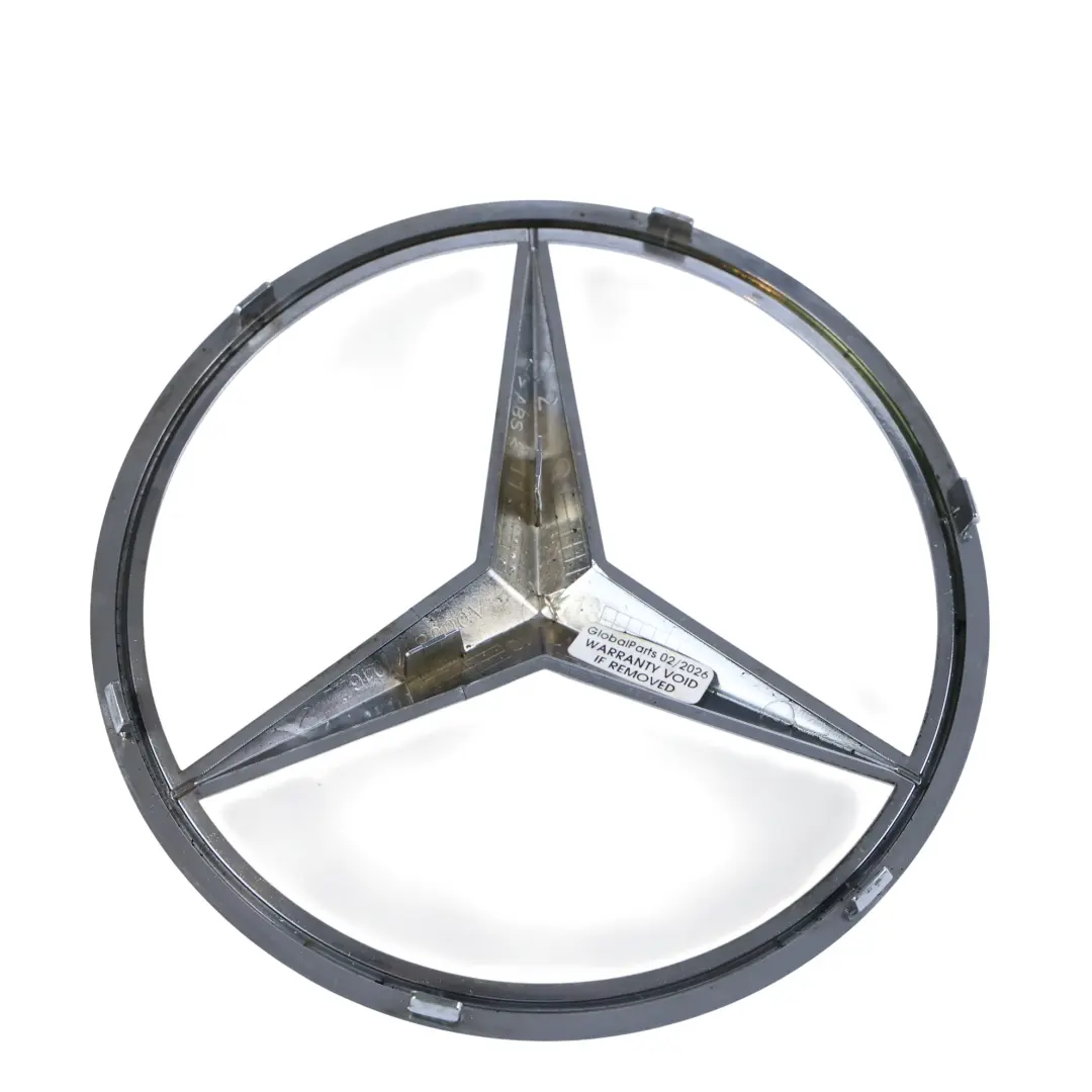Mercedes W176 W212 W246 Frontemblem Logo Kühlergrillplakette Chrom - SKU A0008171016-1 - Teilenummer A0008171016