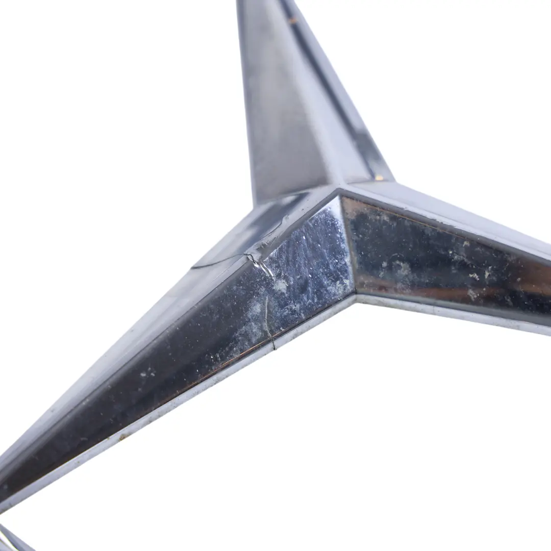 Mercedes W176 W212 W246 Emblema Anteriore Logo Stella Cromo - SKU A0008171016-1 - Numero di parte A0008171016