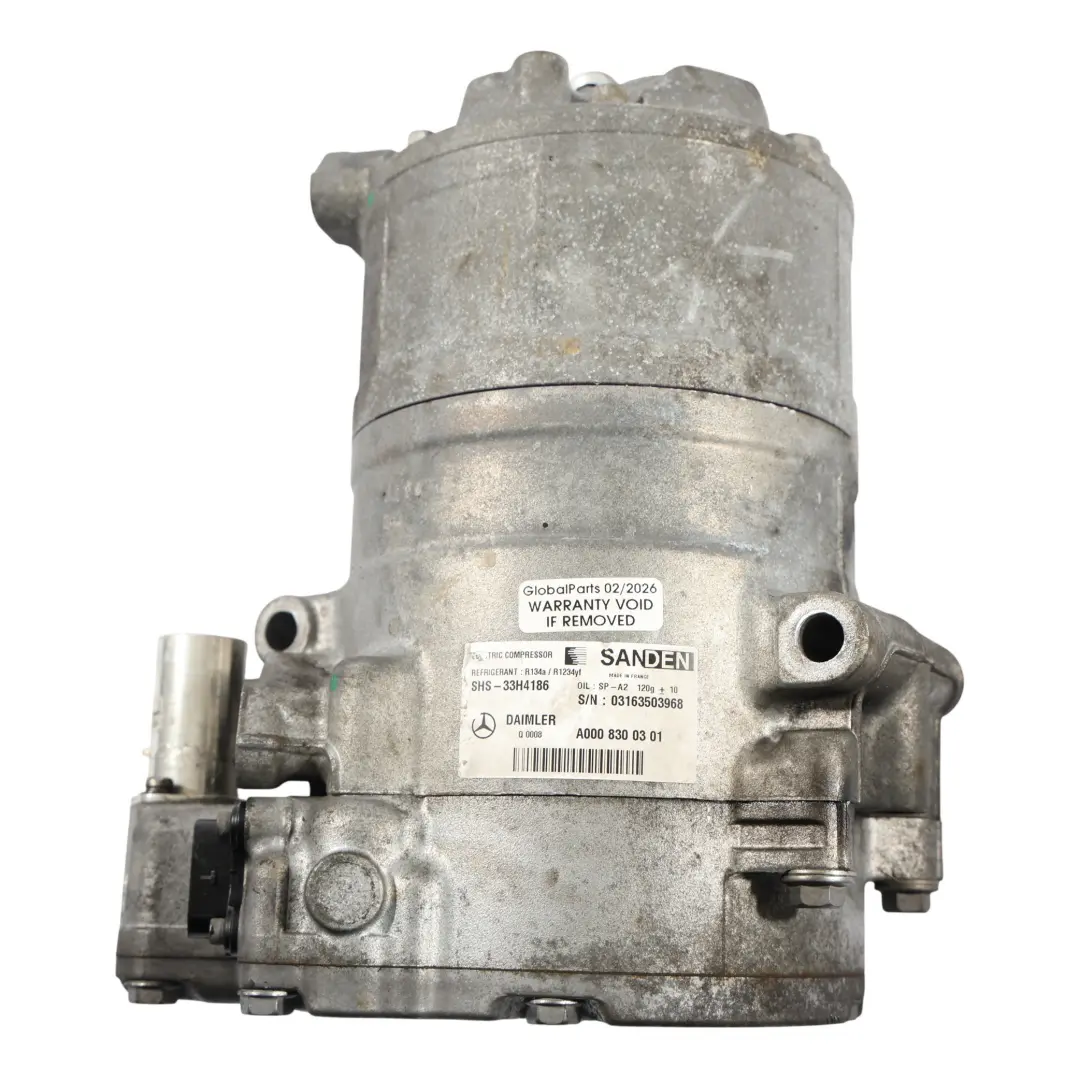 Mercedes W205 W213 W222 X253 OM654 Klimakompressor Elektrisch - SKU A0008300301 - Teilenummer A0008300301