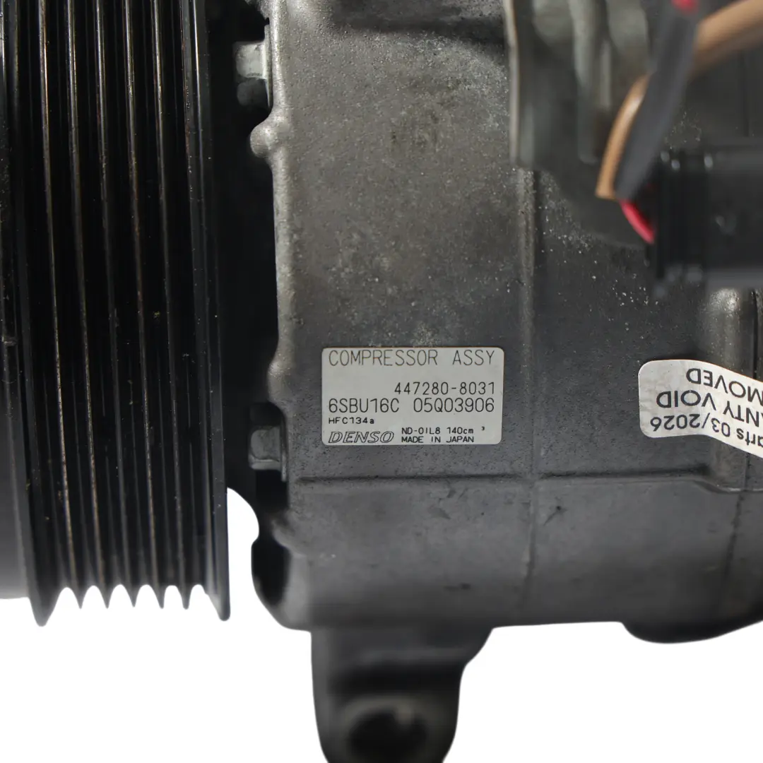 Mercedes W166 Compresor Aire Acondicionado 12V M651 Gasolina - SKU A0008305100 - Número de pieza A0008305100