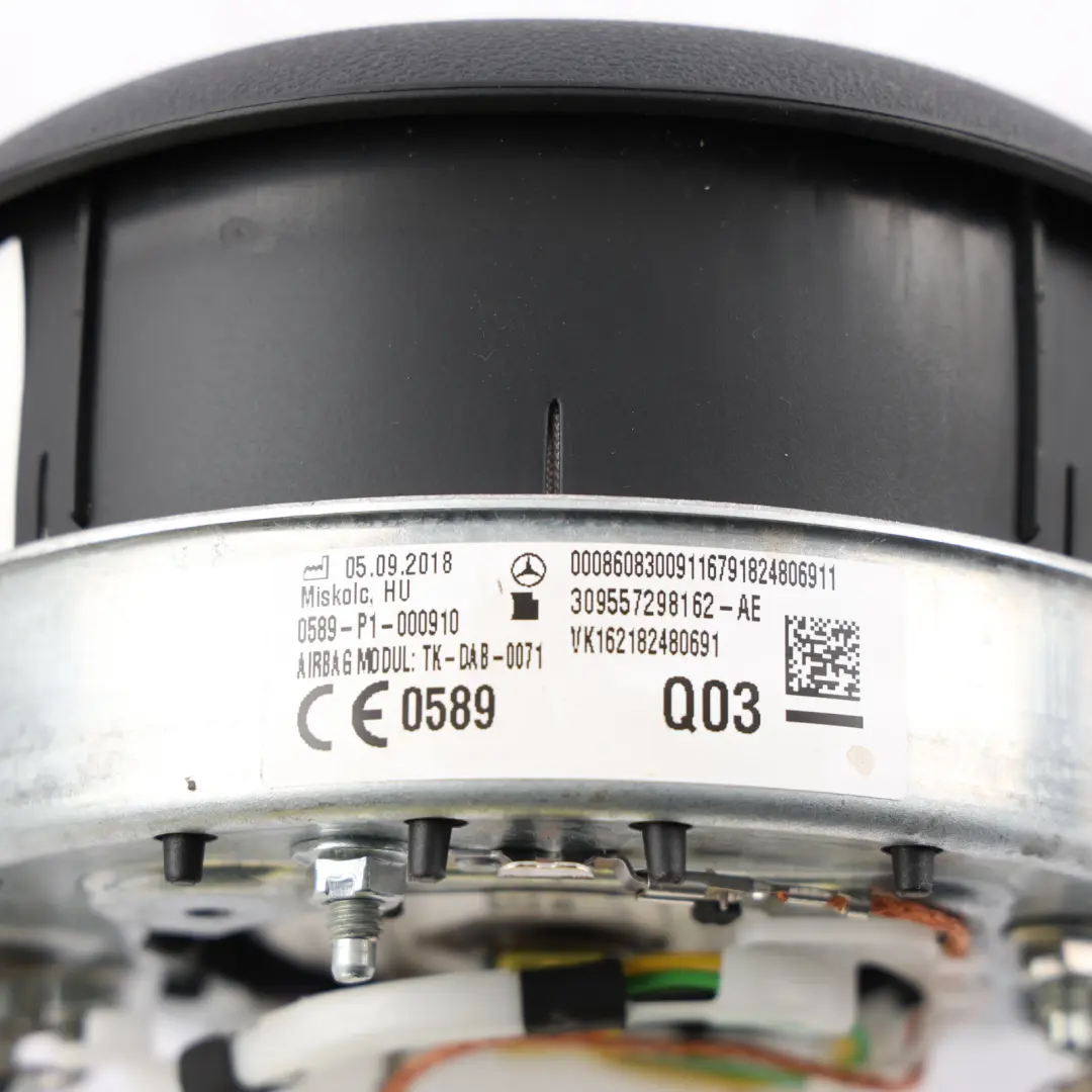 Steering Wheel Air Module Driver's Side to Mercedes C205 with Part number A0008608300 Mercedes C205 Steering Wheel Air Module Driver's Side - SKU A0008608300 - Part number A0008608300