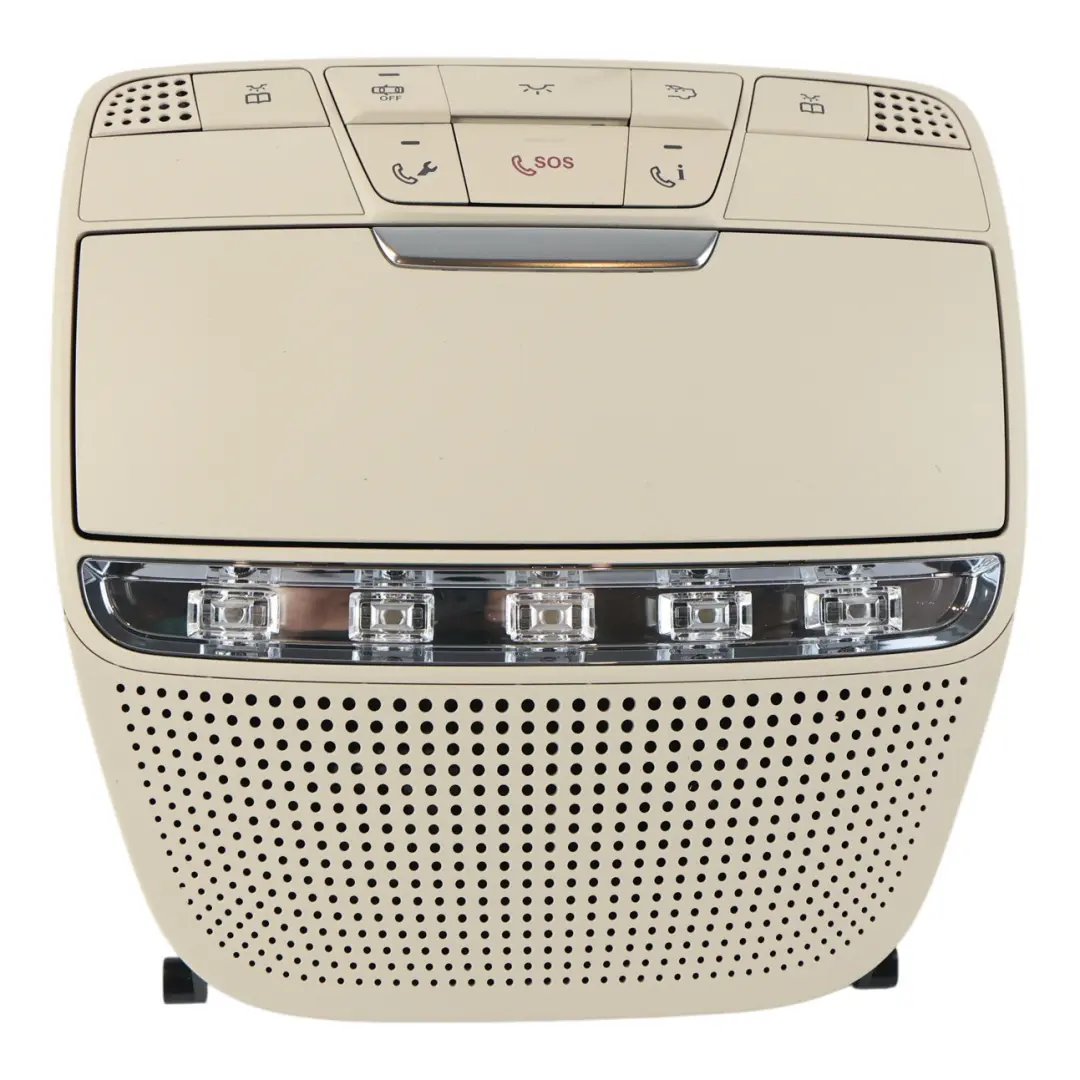 Interni Headliner Lampada Pannello Beige per Mercedes W213 S213 C238 con numero di parte A0009000513 Mercedes W213 S213 C238 Interni Headliner Lampada Pannello Beige - SKU A0009000513 - Numero di parte A0009000513
