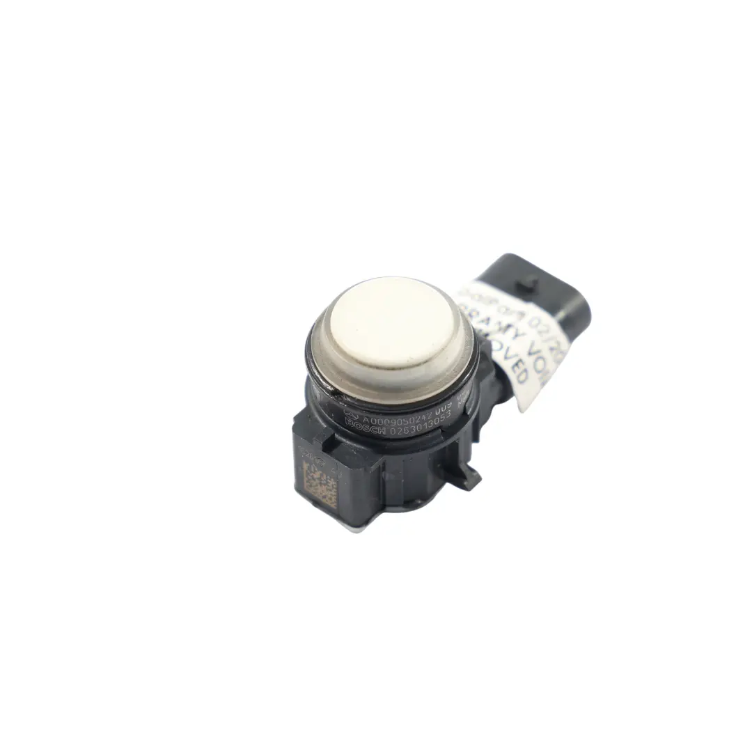 Sensore Paraurti Anteriore Posteriore PDC Bianco Calcite - 650 per Mercedes W176 con numero di parte A0009050242 Mercedes W176 Sensore Paraurti Anteriore Posteriore PDC Bianco Calcite - 650 - SKU A0009050242-CW - Numero di parte A0009050242
