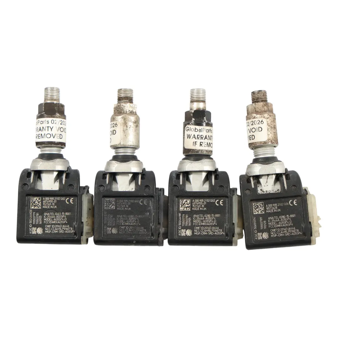 Mercedes W213 Capteur Pression Pneus TPMS Avant Arrière SET X4 - SKU A0009052102-1 - Numéro de pièce A0009052102