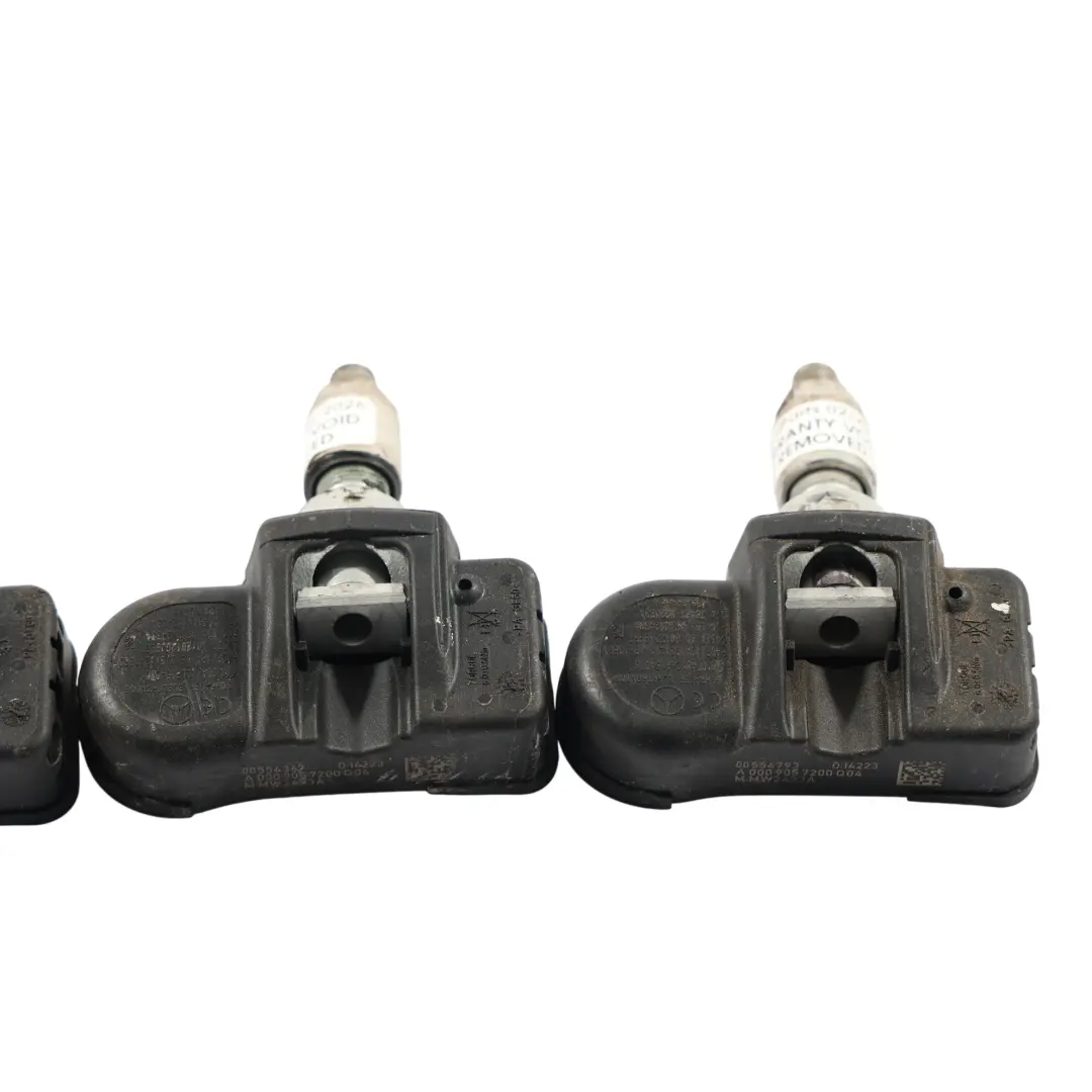 Mercedes W204 4 Sensori Pressione TPMS Anteriori Posteriori - SKU A0009057200-1 - Numero di parte A0009057200