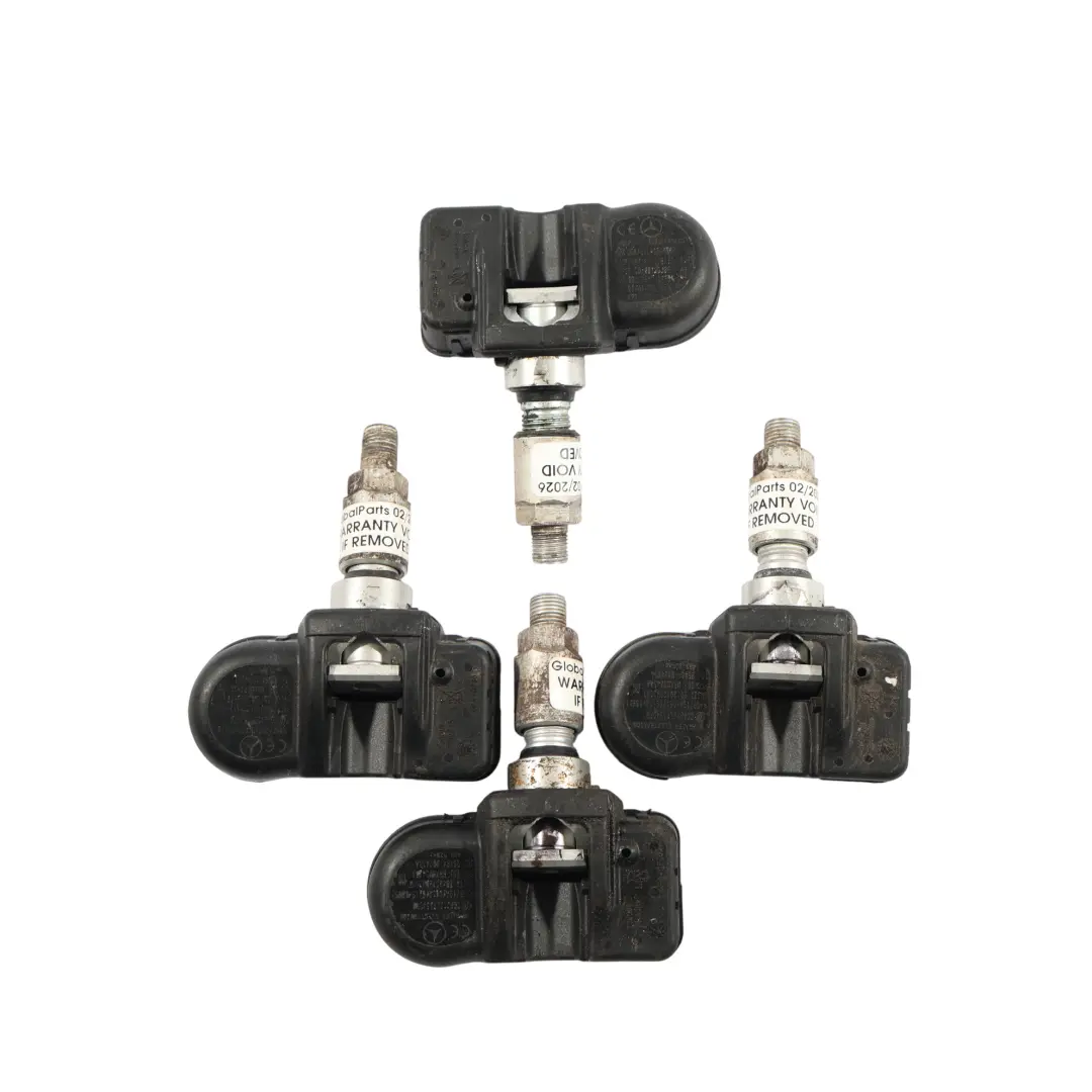 TPMS Sensor Tire Pressure Sensor Front Rear SET X4 to Mercedes W204 with Part number A0009057200 Mercedes W204 TPMS Sensor Tire Pressure Sensor Front Rear SET X4 - SKU A0009057200-1 - Part number A0009057200
