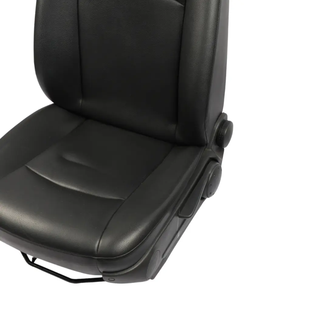 Mercedes W639 Front Single Seat Interior Leather Black Left N/S - SKU A0009106102-5 - Part number A0009106102