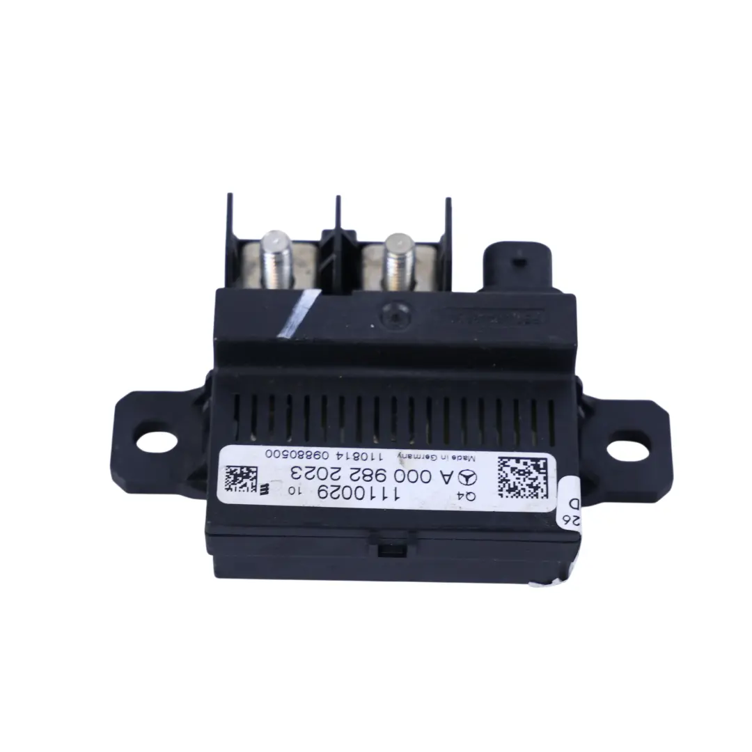 Unité Module De Relais De Batterie pour Mercedes W204 W212 W221 à propos du numéro de pièce A0009822023 Mercedes W204 W212 W221 Unité Module De Relais De Batterie - SKU A0009822023 - Numéro de pièce A0009822023