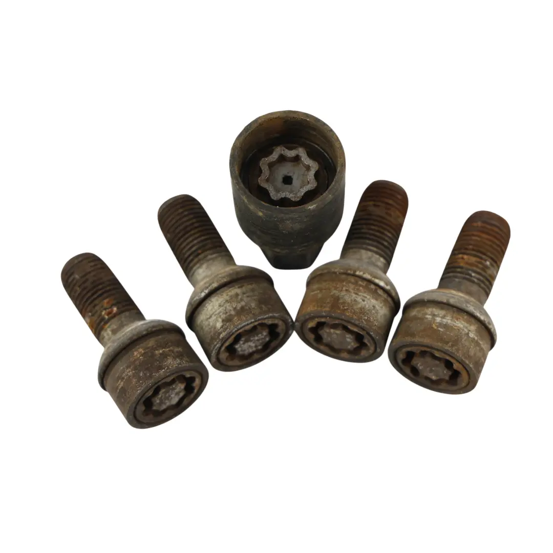 Pernos Rueda Delanteros Traseros Set B66470155 para Mercedes W169 W204 W211 con número de pieza A0009904907 Mercedes W169 W204 W211 Pernos Rueda Delanteros Traseros Set B66470155 - SKU A0009904907-8 - Número de pieza A0009904907