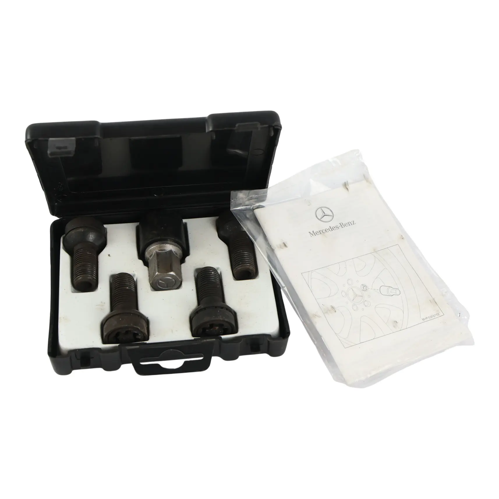 Mercedes W176 W204 W205 W212 Radschrauben Hinten Vorne Box Set A0019901607