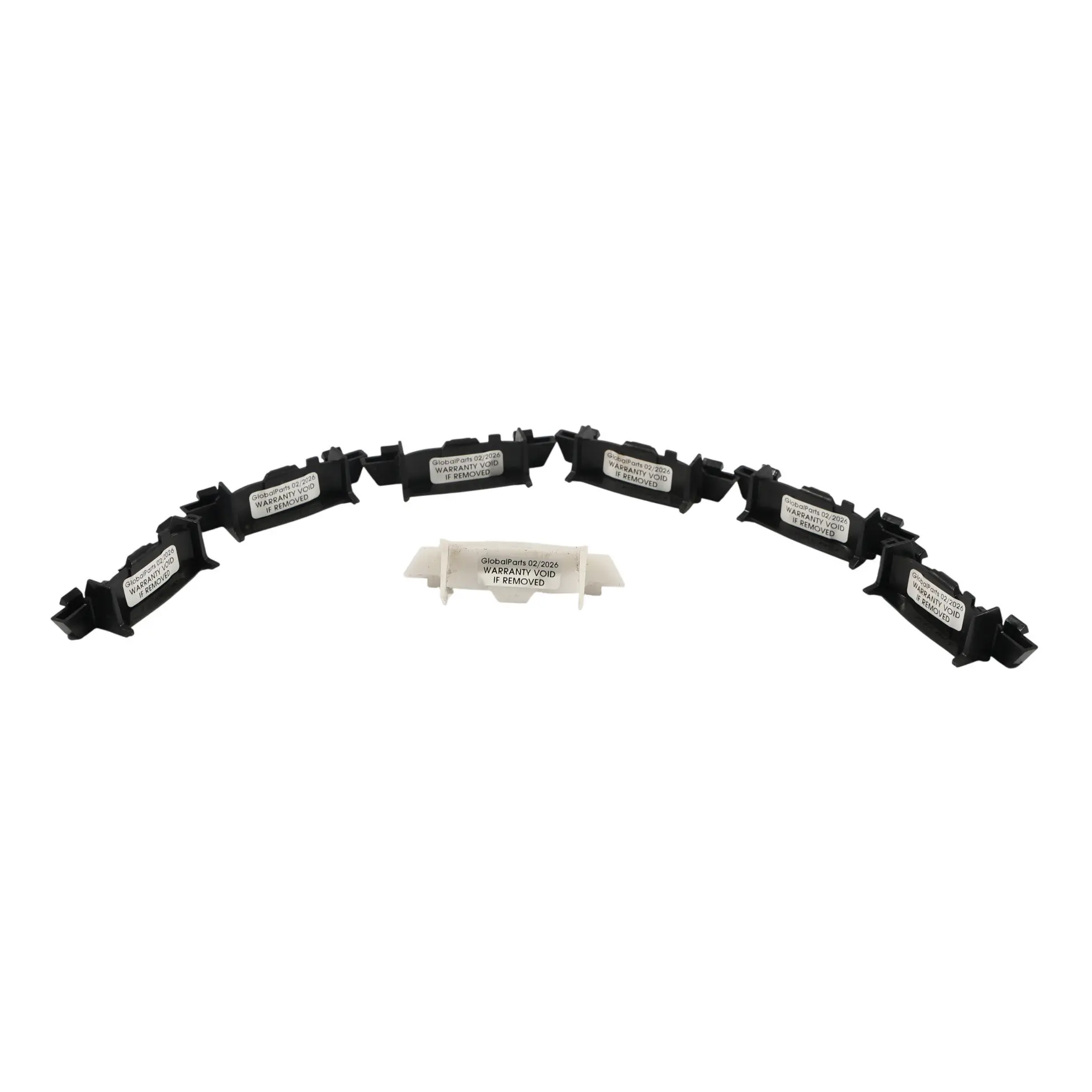 Mercedes A207 Techo Moldura Tira Clips Montajes SET X7 A0019914998