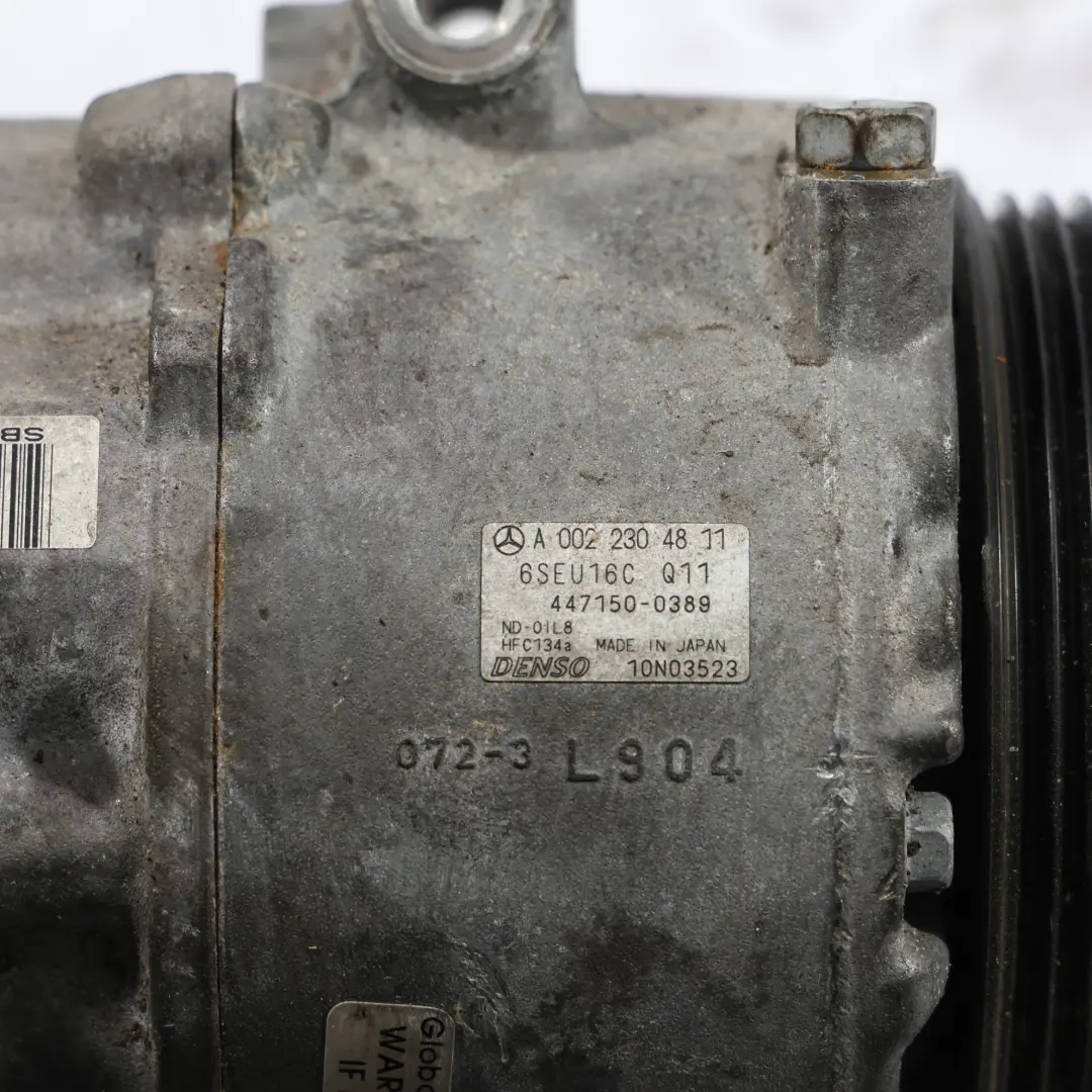 Air Conditioning Compressor Mercedes W169 W245 Air Con A/C Pump - SKU A0022304811-1 - Part number A0022304811