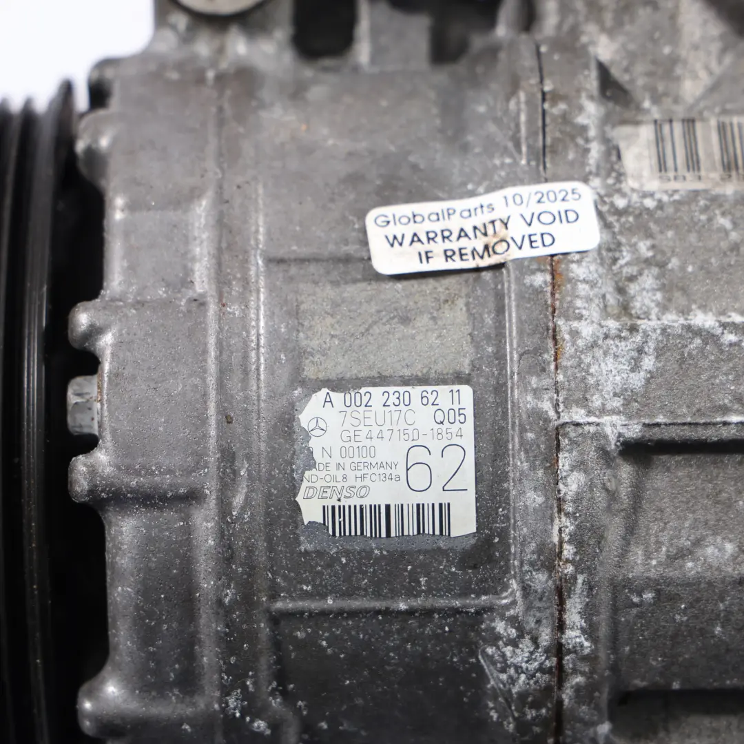 Mercedes C216 W221 A/C Aire Acondicionado Compresor Bomba - SKU A0022306211 - Número de pieza A0022306211