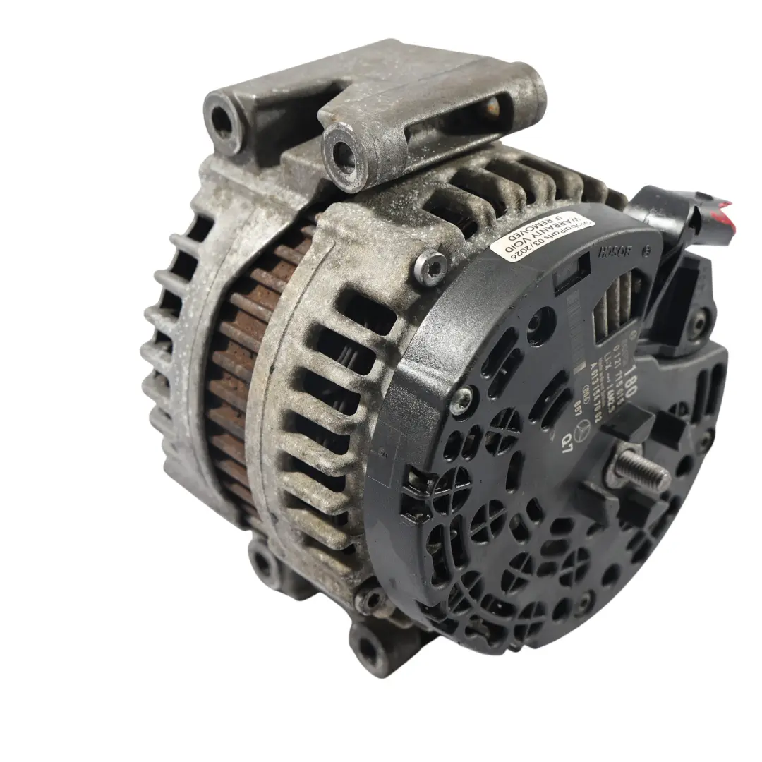  Alternador Generador Mercedes W211 CLS C219 OM642 Diesel 14V 180A - SKU A0131547002-1 - Número de pieza A0131547002