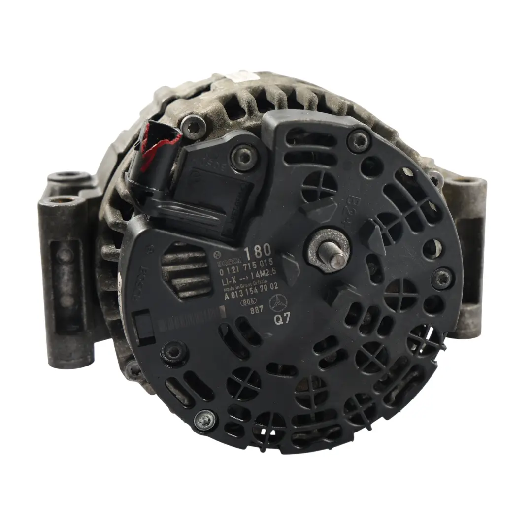  Alternatore Generatore Mercedes W211 CLS C219 OM642 Diesel 14V 180A - SKU A0131547002-1 - Numero di parte A0131547002