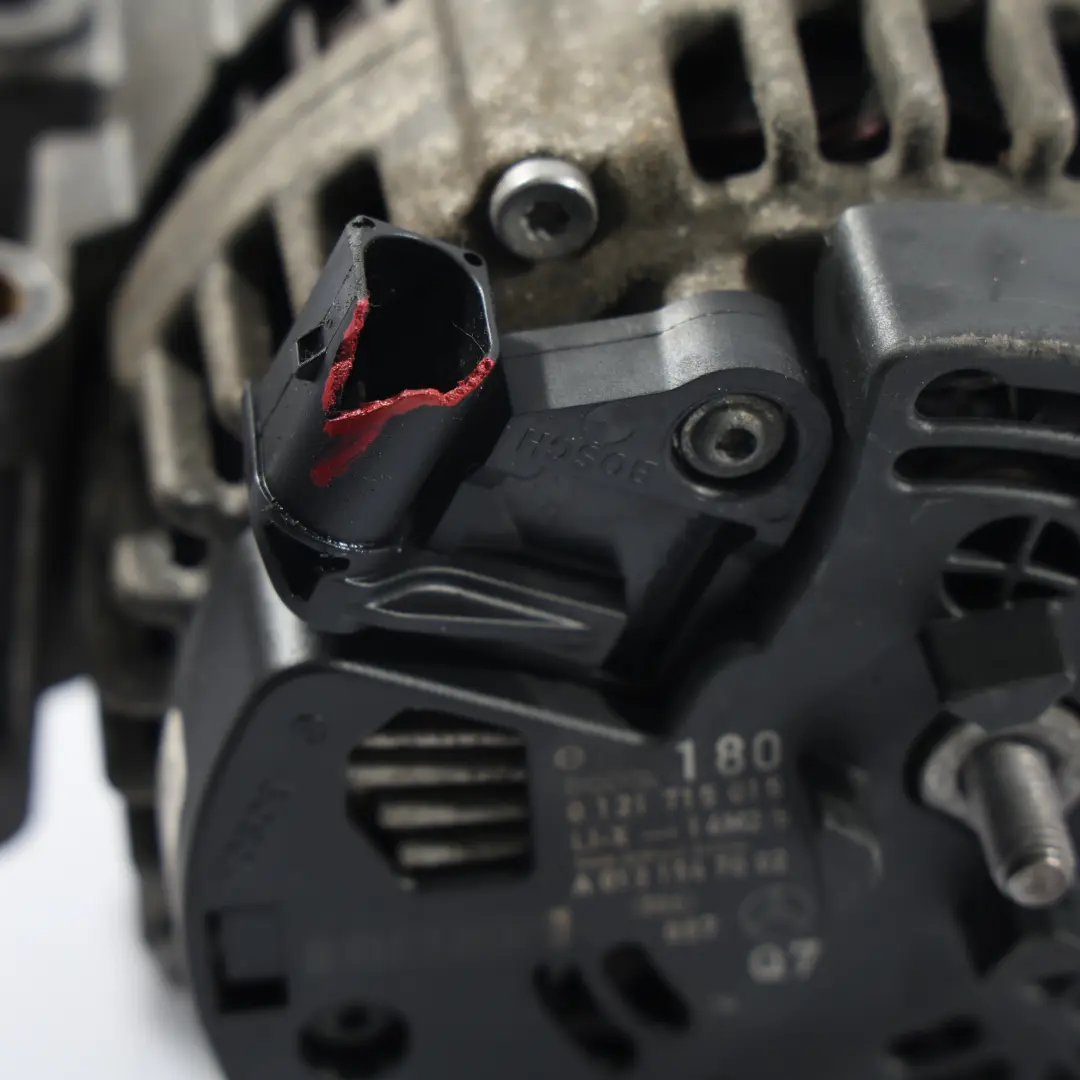 Mercedes W211 C219 OM642 Diesel Alternator Prądnica 14V 180A - SKU A0131547002-1 - Numer Części A0131547002