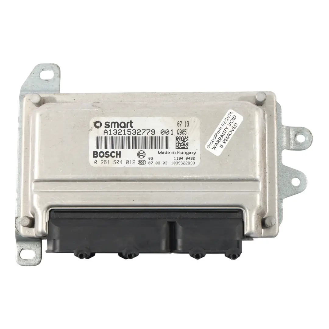 Smart Fortwo 451 M132 71HP Motor Steuergerät ECU Automatik - SKU A1321532779 - Teilenummer A1321532779