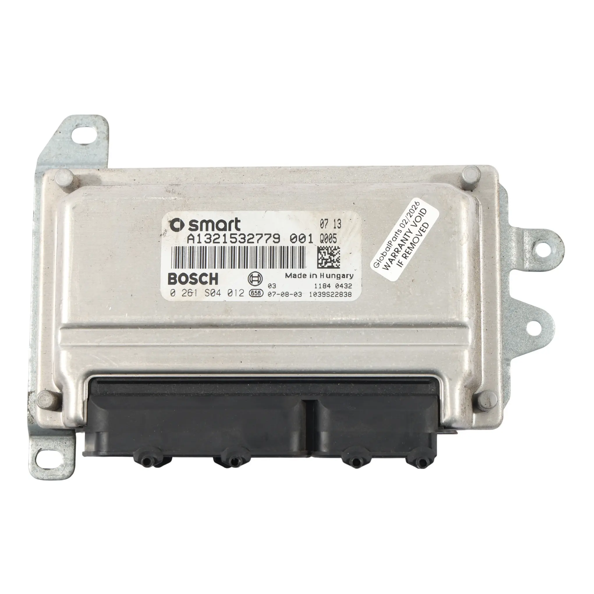 Smart Fortwo 451 M132 71HP Motor Steuergerät ECU A1321532779 Automatik