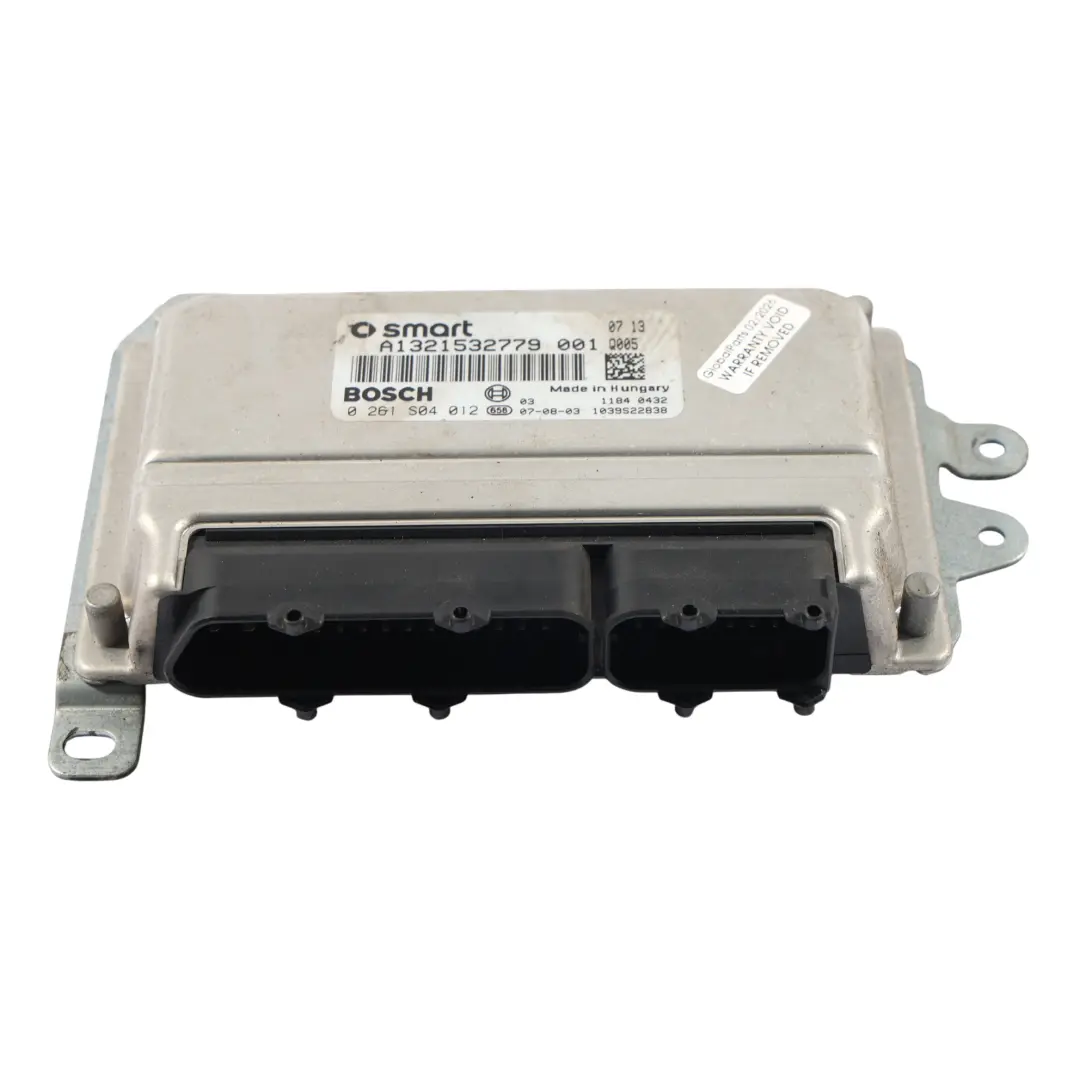 M132 71HP Engine Control Unit ECU Automatic to Smart Fortwo 451 with Part number A1321532779 Smart Fortwo 451 M132 71HP Engine Control Unit ECU Automatic - SKU A1321532779 - Part number A1321532779