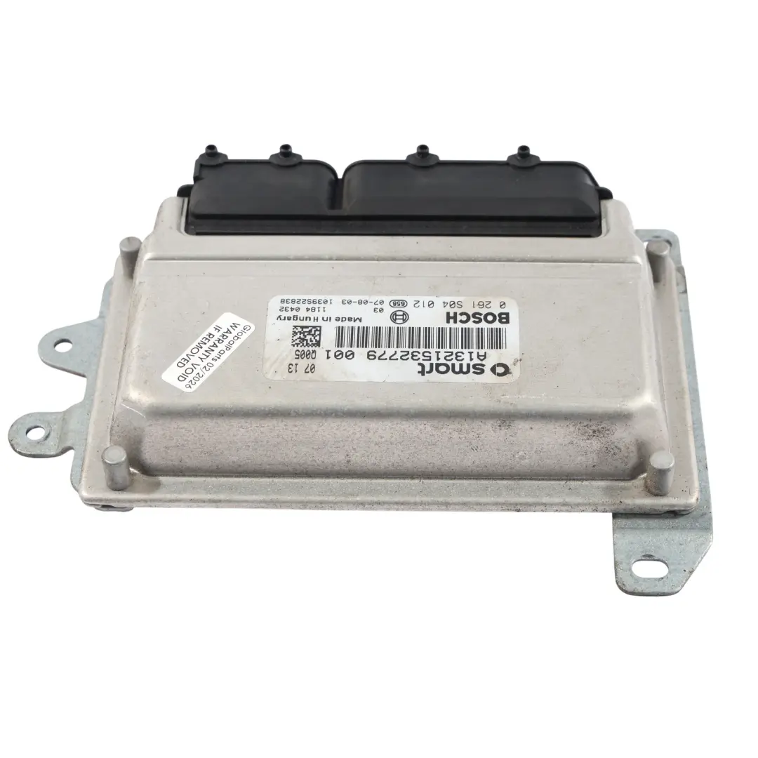M132 71KM Sterownik Silnika ECU Automat do Smart Fortwo 451 o numerze A1321532779 Smart Fortwo 451 M132 71KM Sterownik Silnika ECU Automat - SKU A1321532779 - Numer Części A1321532779