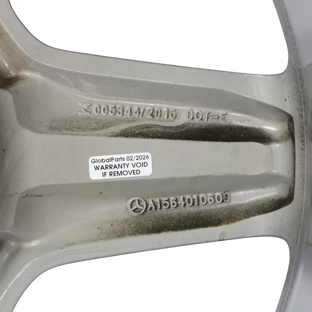 Mercedes GLA X156 Leicht Metall Felge AMG Grau 19" 8J ET:43,5 - SKU A1564010600-5 - Teilenummer A1564010600