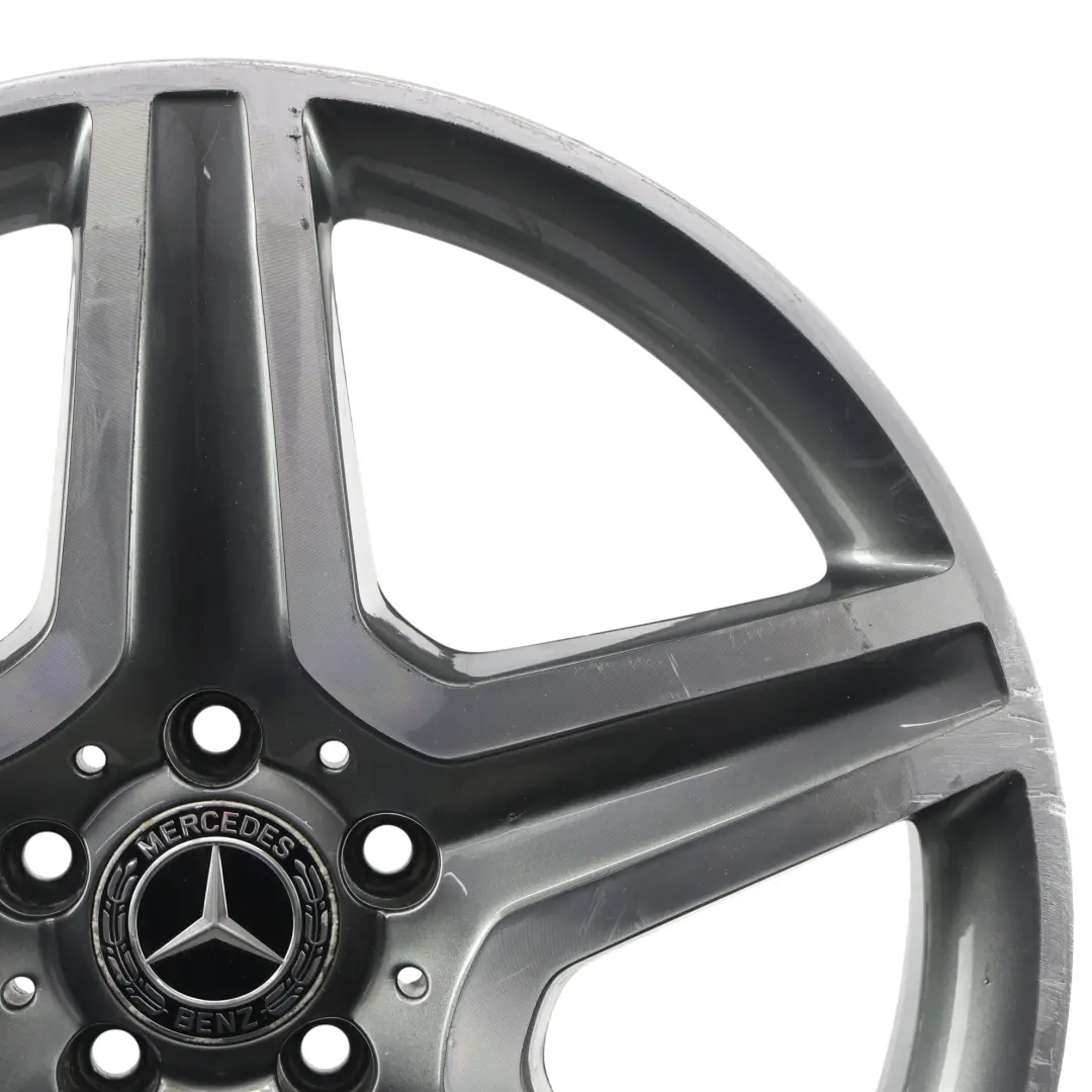 Mercedes GLA X156 Cerchio Lega AMG Grigio 19" 8J ET:43,5 5 razze - SKU A1564010600-5 - Numero di parte A1564010600