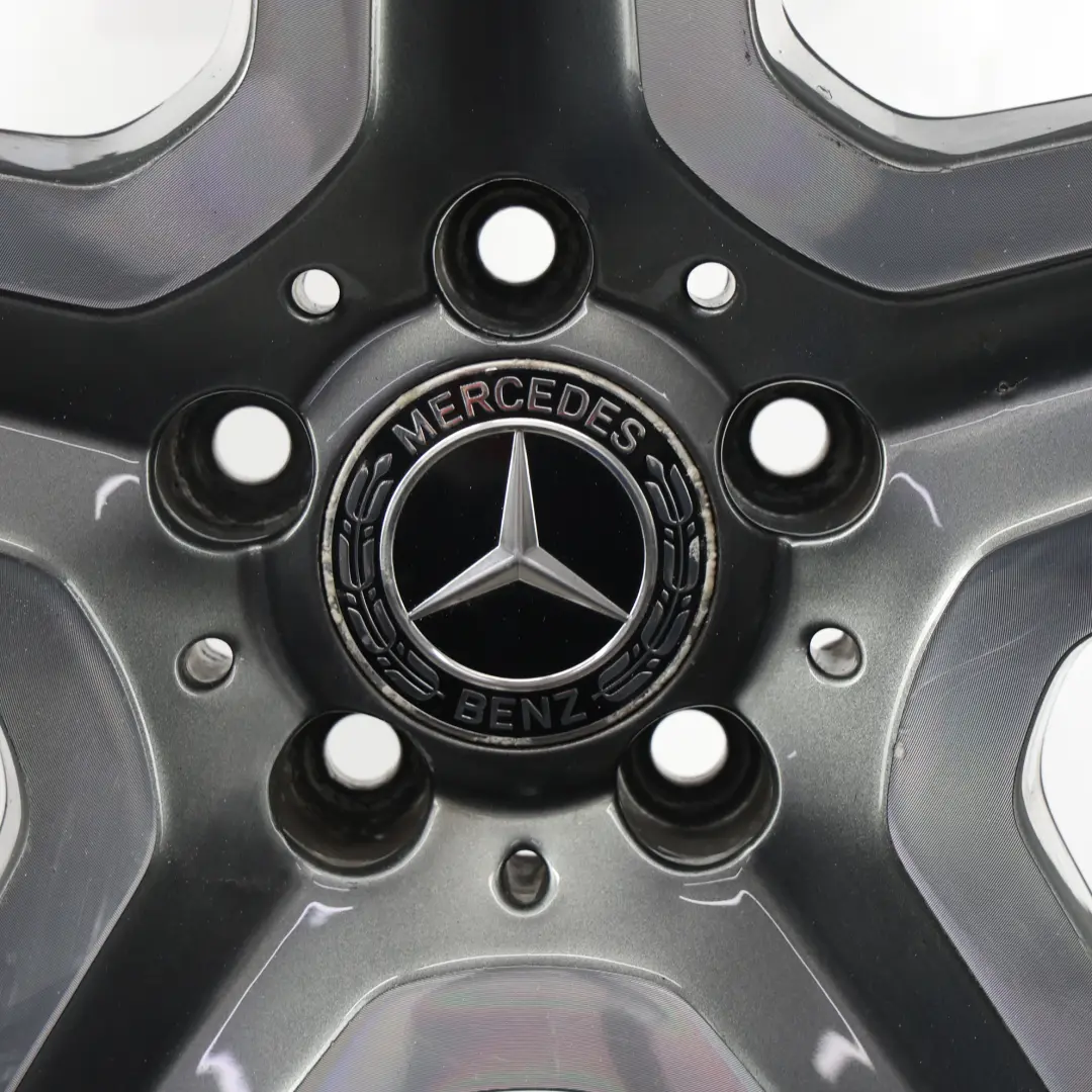 Mercedes GLA X156 Jante Alliage AMG Gris 19" 8J ET:43,5 5-Spoke - SKU A1564010600-5 - Numéro de pièce A1564010600