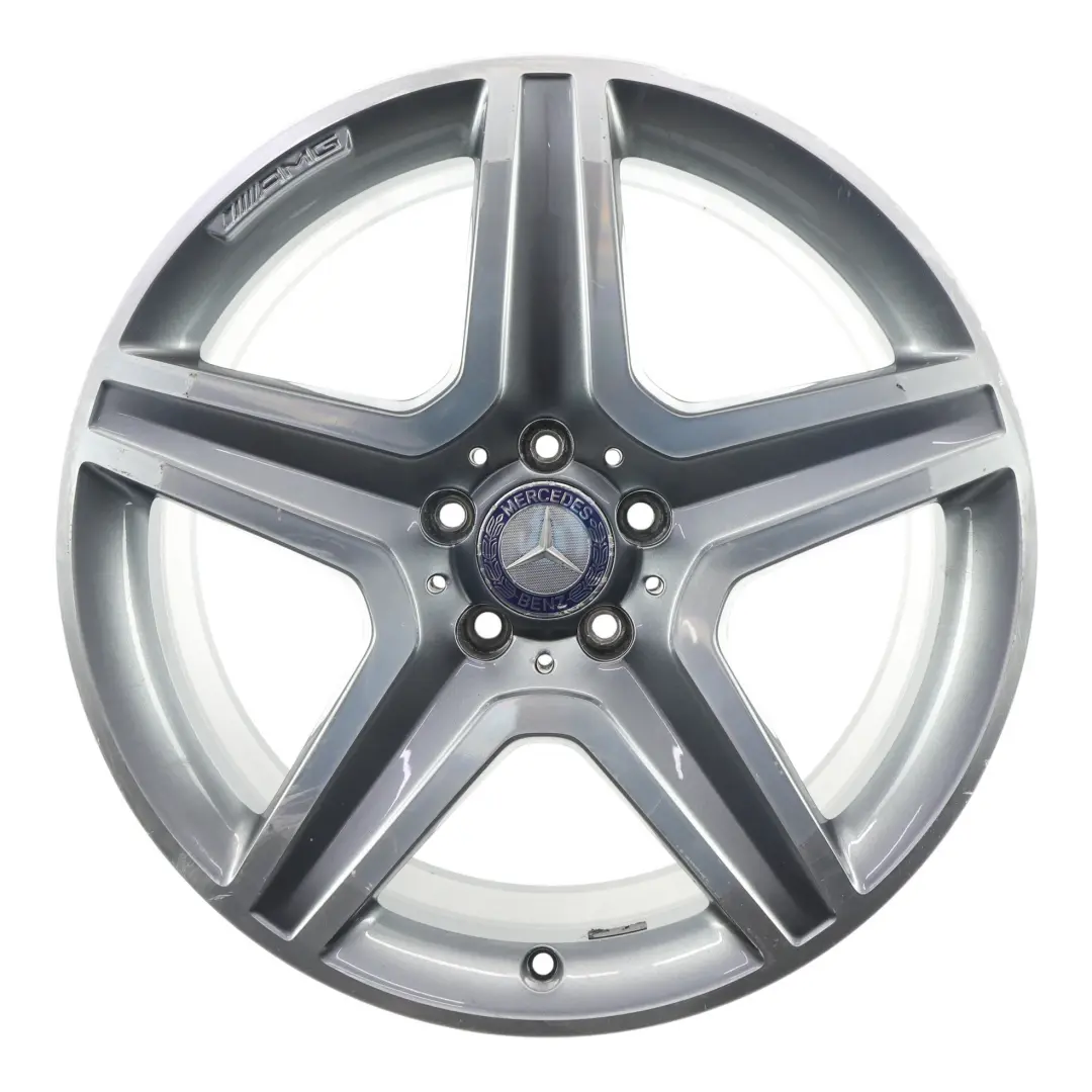 Mercedes GLA X156 Llanta Aleación AMG Gris 19" 8J ET:43,5 5 Radios - SKU A1564010600-6 - Número de pieza A1564010600