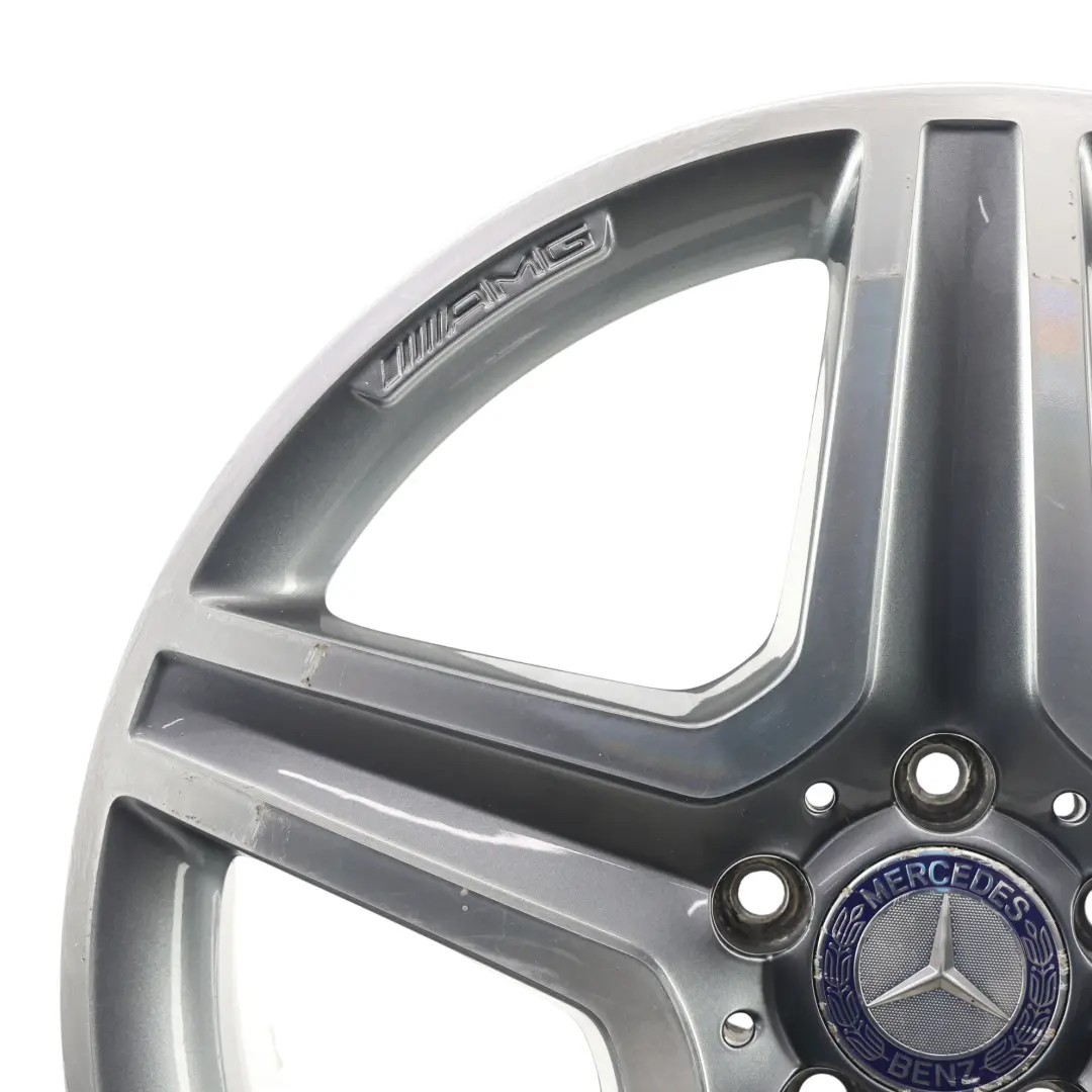 Mercedes GLA X156 Wheel Alloy Rim AMG Grey 19" 8J ET:43,5 5-Spoke - SKU A1564010600-6 - Part number A1564010600