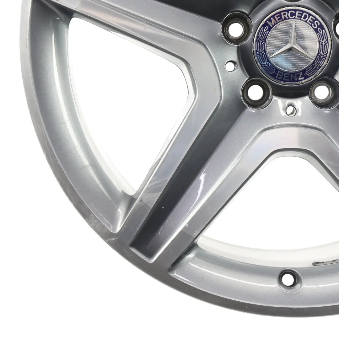 Mercedes GLA X156 Jante Alliage AMG Gris 19" 8J ET:43,5 5-Spoke - SKU A1564010600-6 - Numéro de pièce A1564010600