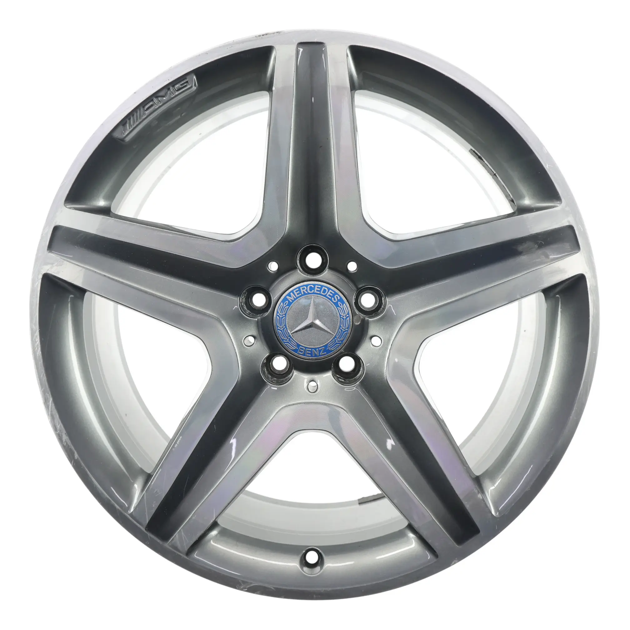 Mercedes GLA X156 Wheel Alloy Rim AMG Grey 19" 8J ET:43,5 5-Spoke A1564010600