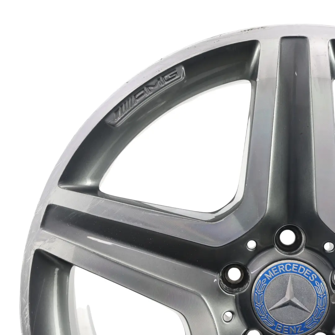 Mercedes GLA X156 Wheel Alloy Rim AMG Grey 19" 8J ET:43,5 5-Spoke - SKU A1564010600-7 - Part number A1564010600