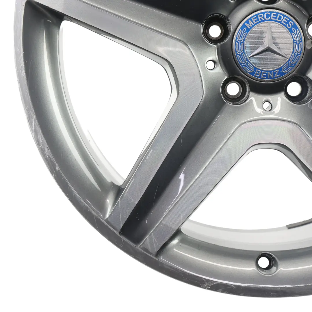 Mercedes GLA X156 Wheel Alloy Rim AMG Grey 19" 8J ET:43,5 5-Spoke - SKU A1564010600-7 - Part number A1564010600