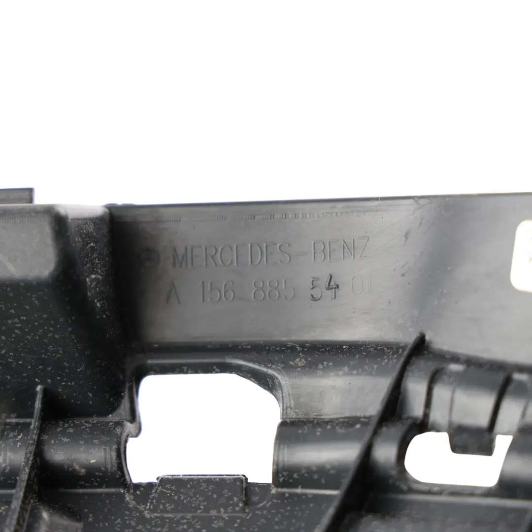 Bumper Trim Support Bracket Center Holder to Mercedes W213 X156 Rear with Part number A1568855401 Mercedes W213 X156 Rear Bumper Trim Support Bracket Center Holder - SKU A1568855401 - Part number A1568855401