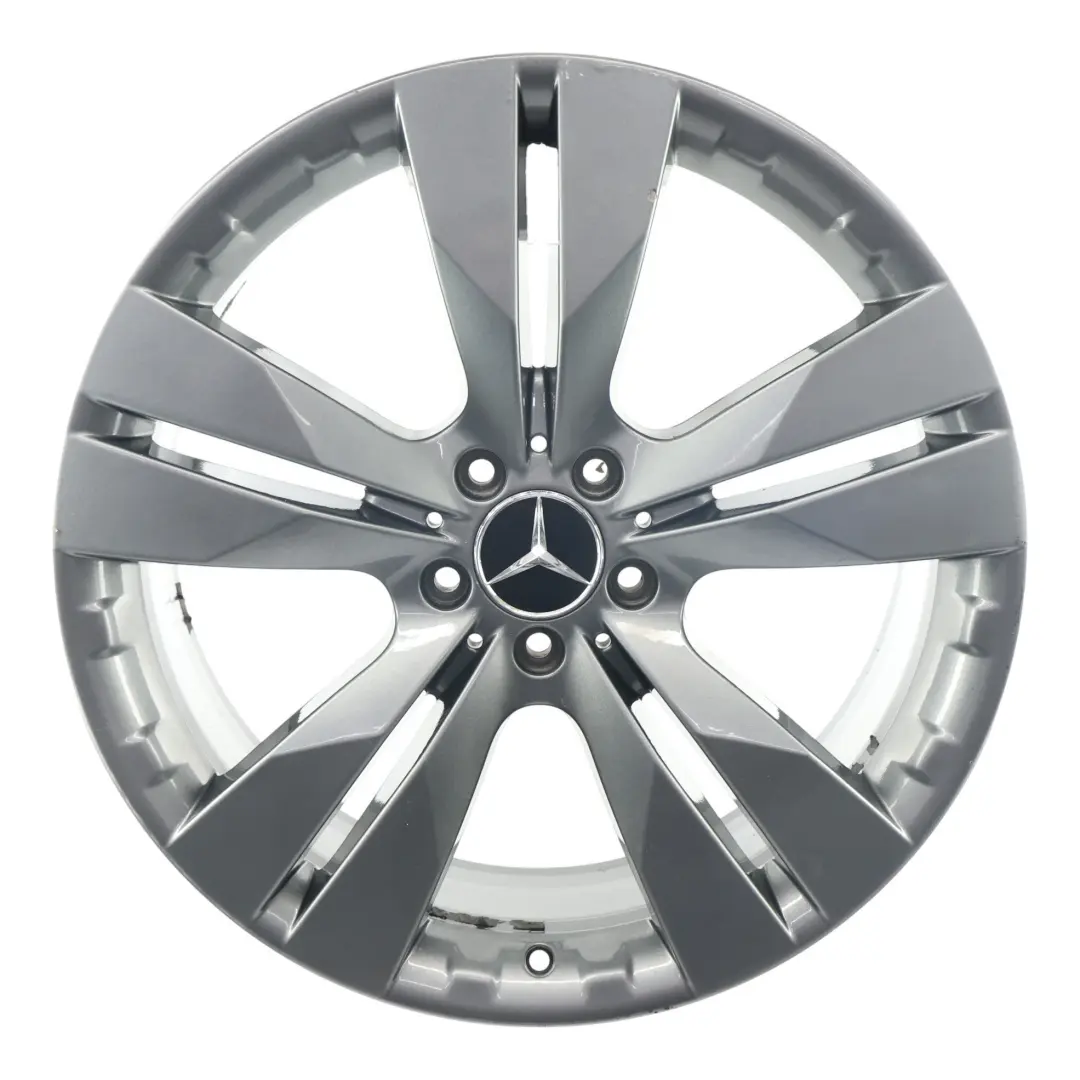 Grey Wheel Alloy Rim 20" 8,5J ET:55 5-Double Spoke to Mercedes ML W164 with Part number A1644014902 Mercedes ML W164 Grey Wheel Alloy Rim 20" 8,5J ET:55 5-Double Spoke - SKU A1644014902-7 - Part number A1644014902