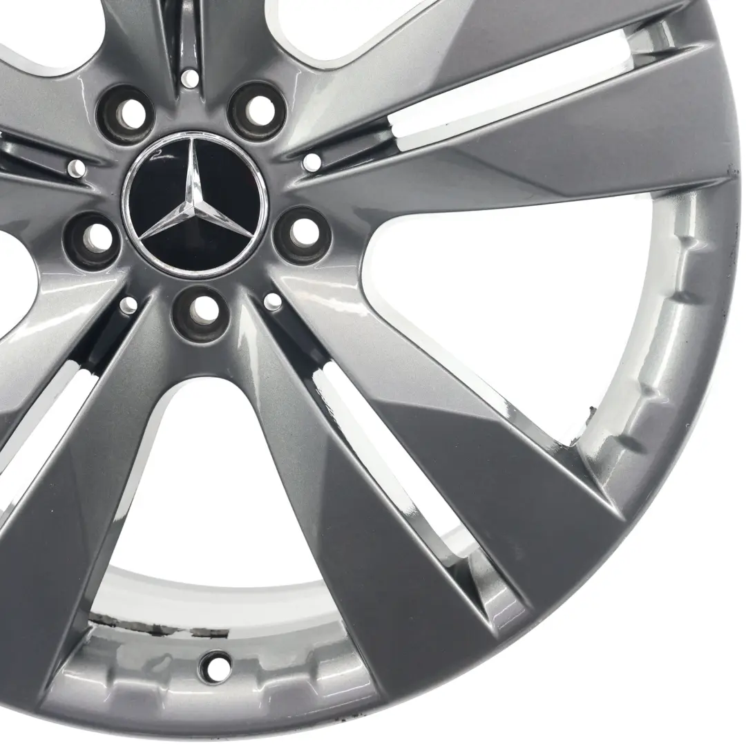 Mercedes ML W164 Grey Wheel Alloy Rim 20" 8,5J ET:55 5-Double Spoke - SKU A1644014902-7 - Part number A1644014902