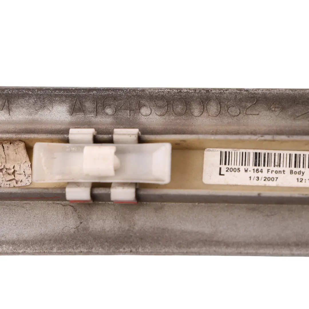 Mercedes W164 Door Moulding Exterior Strip Front Left N/S Iridium Silver - 775 - SKU A1646900062-IRS - Part number A1646900062